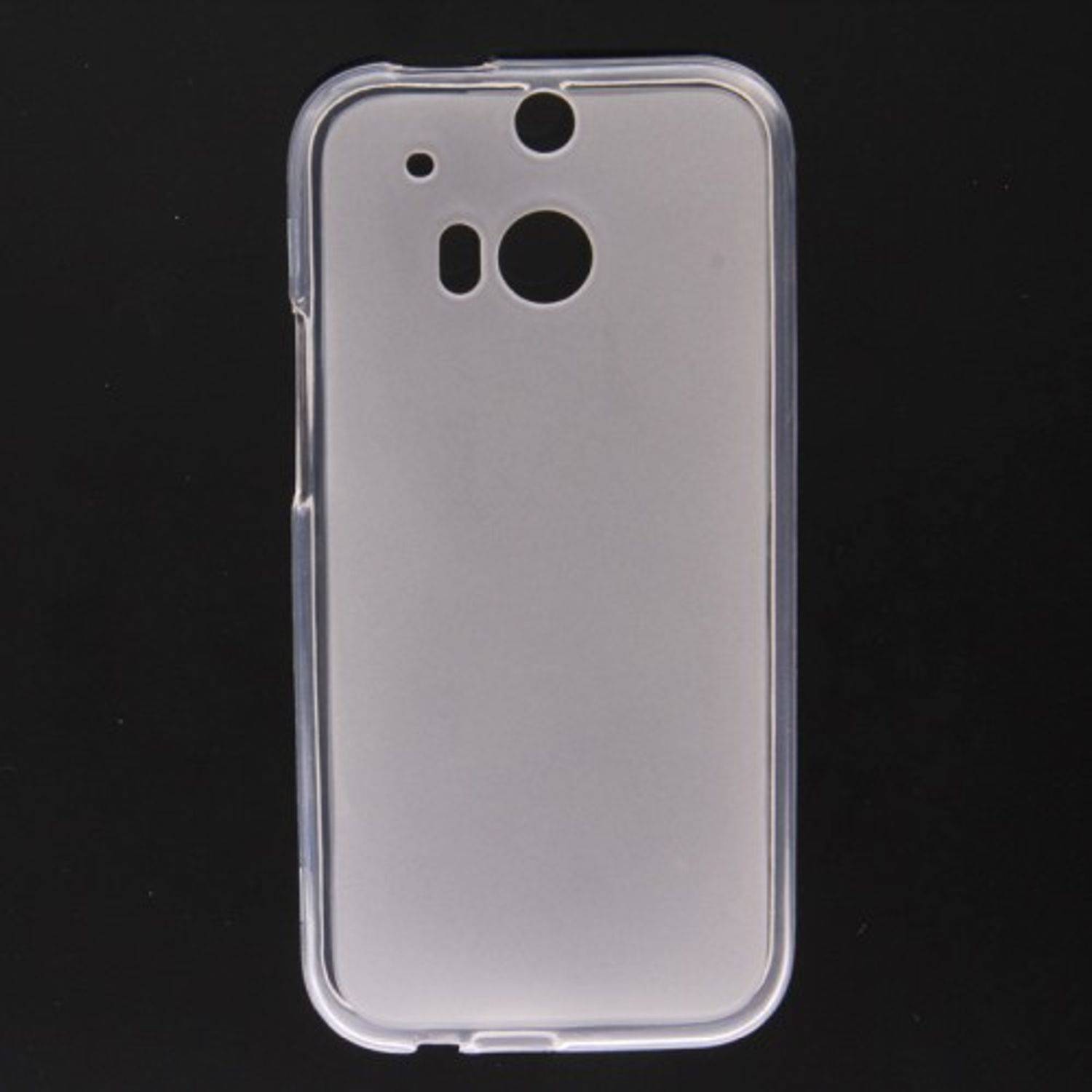 HTC One M8 Handyhülle Backcover Transparent