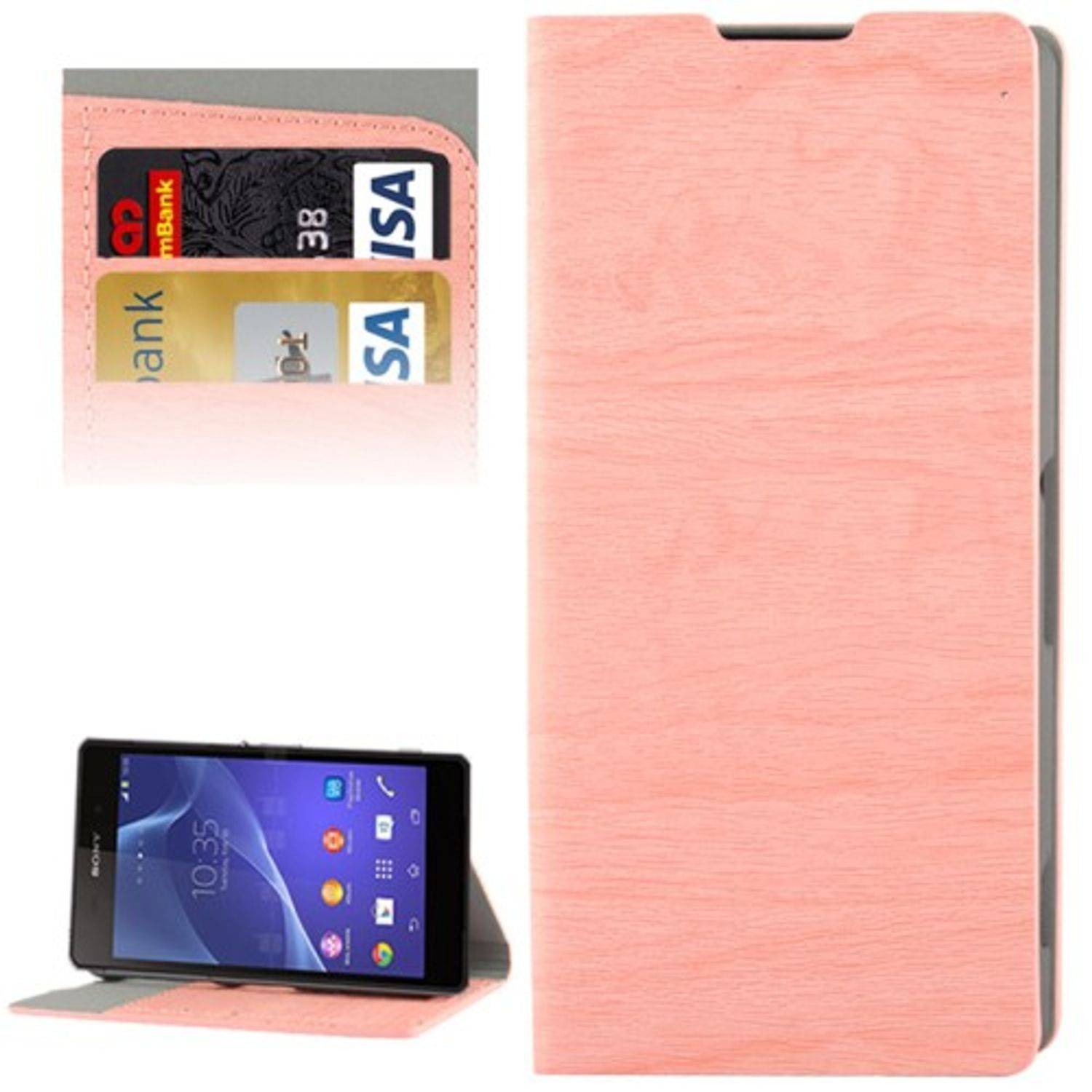 Sony Xperia Z2 Handyhülle Backcover Rosa