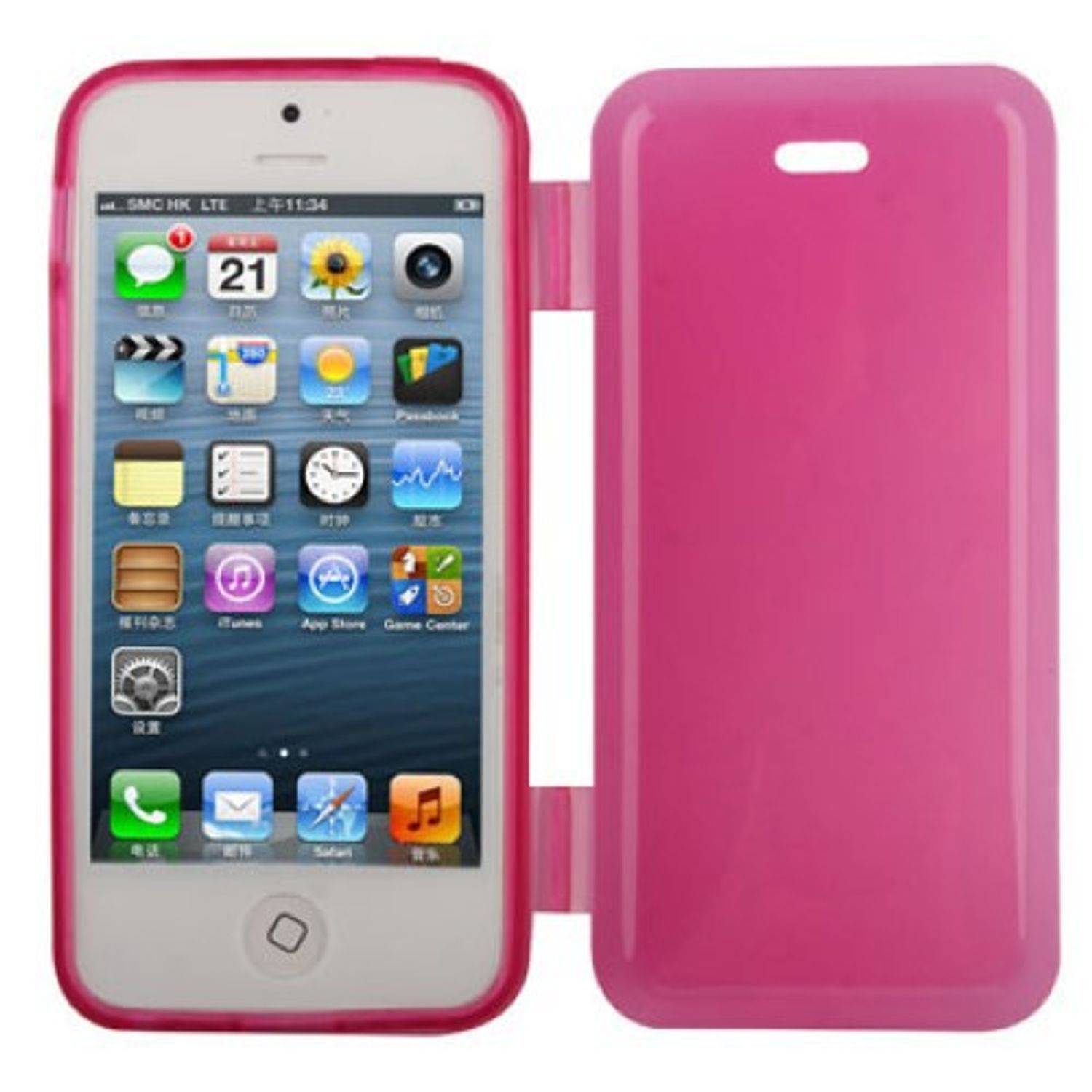 Apple iPhone 5 / 5s / SE Handyhülle Backcover Rosa