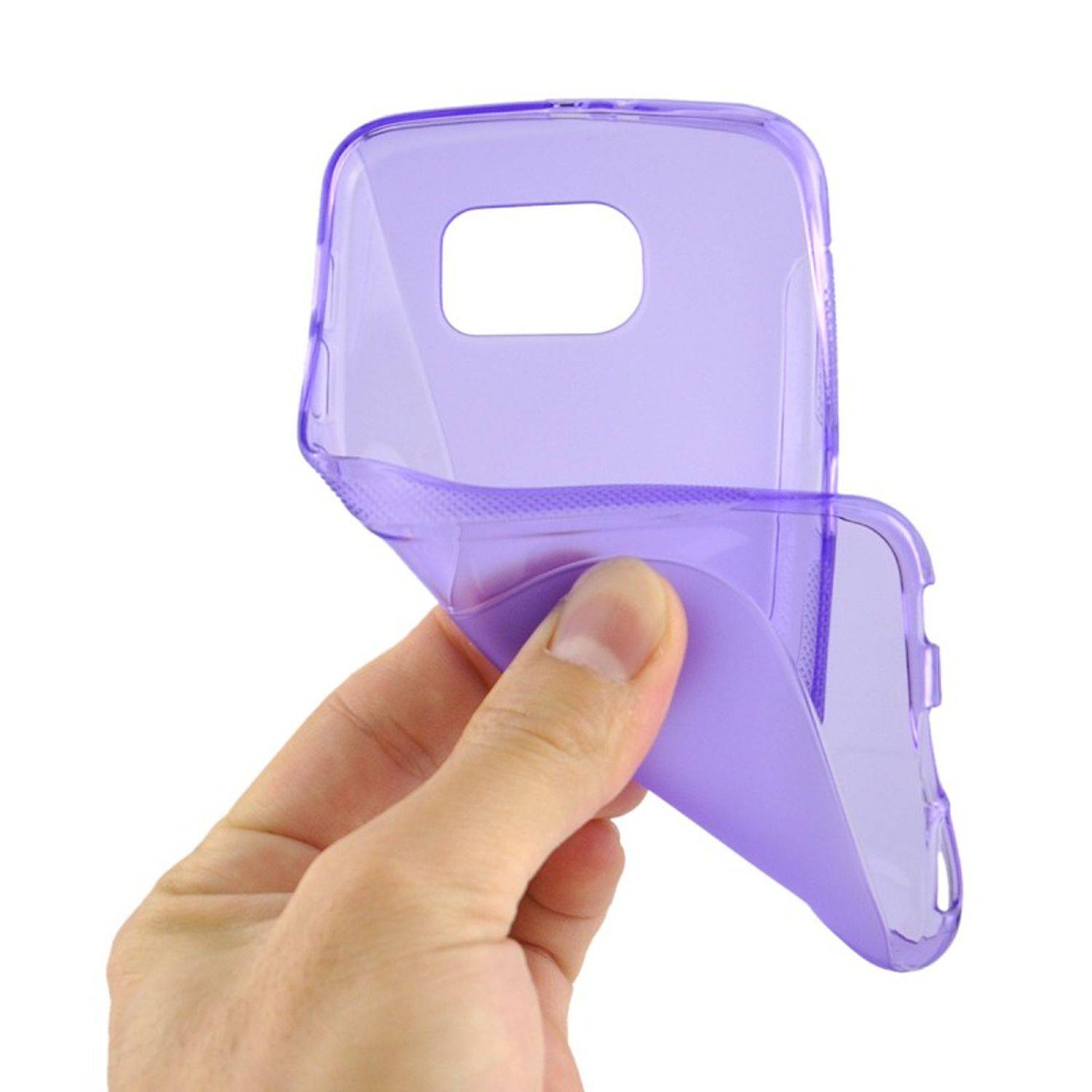Samsung Galaxy S6 Handyhülle Backcover Rosa