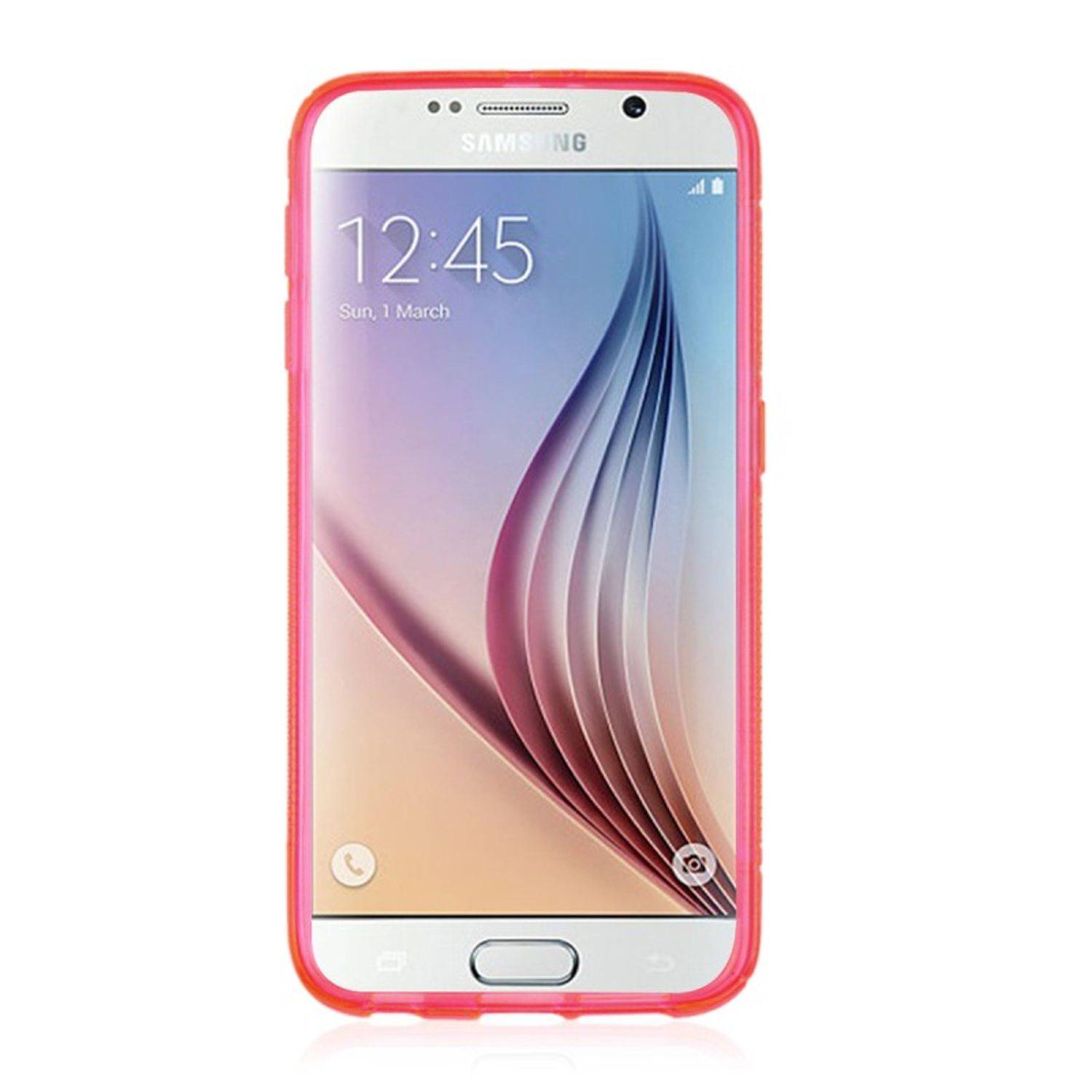 Samsung Galaxy S6 Handyhülle Backcover Violett