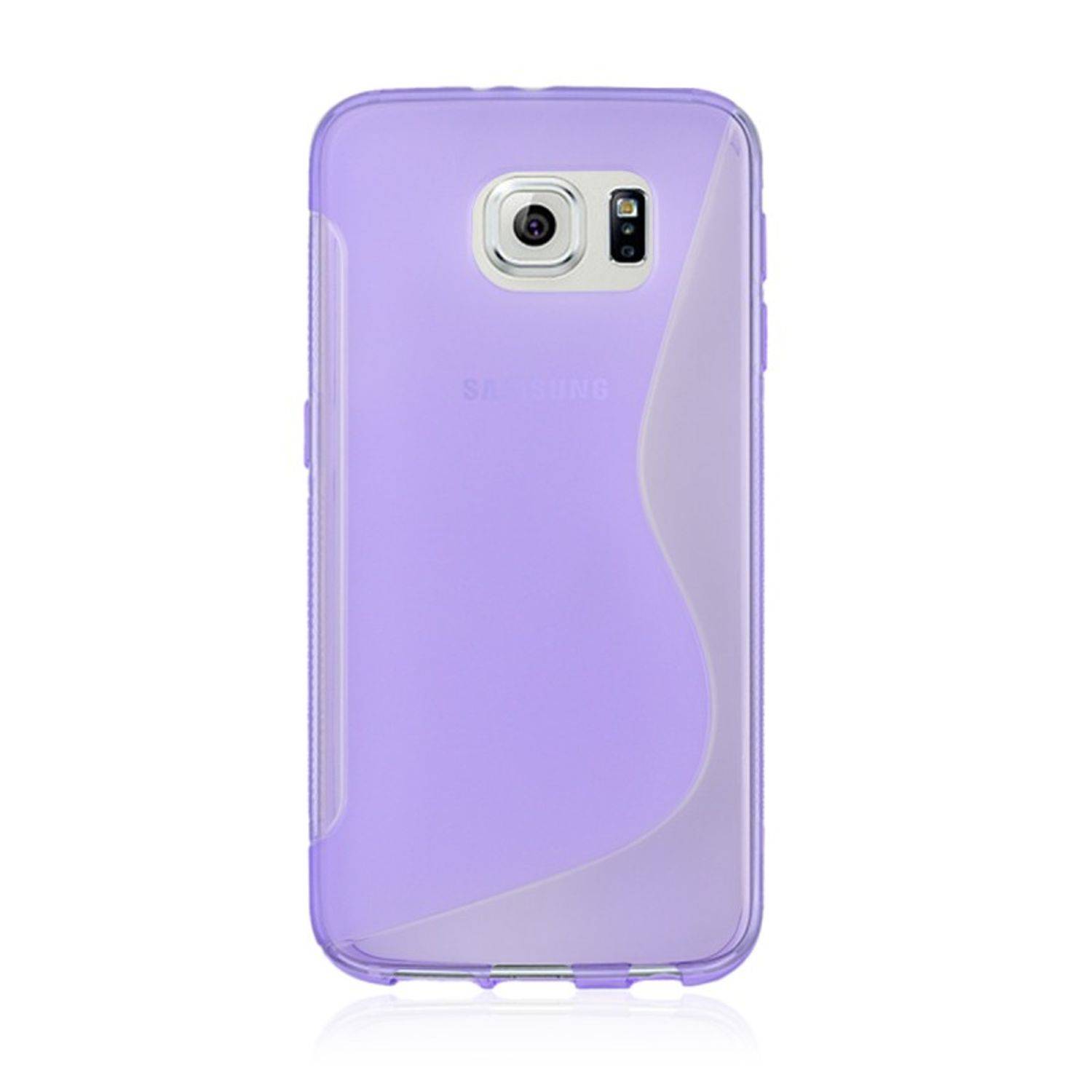 Samsung Galaxy S6 Handyhülle Backcover Violett