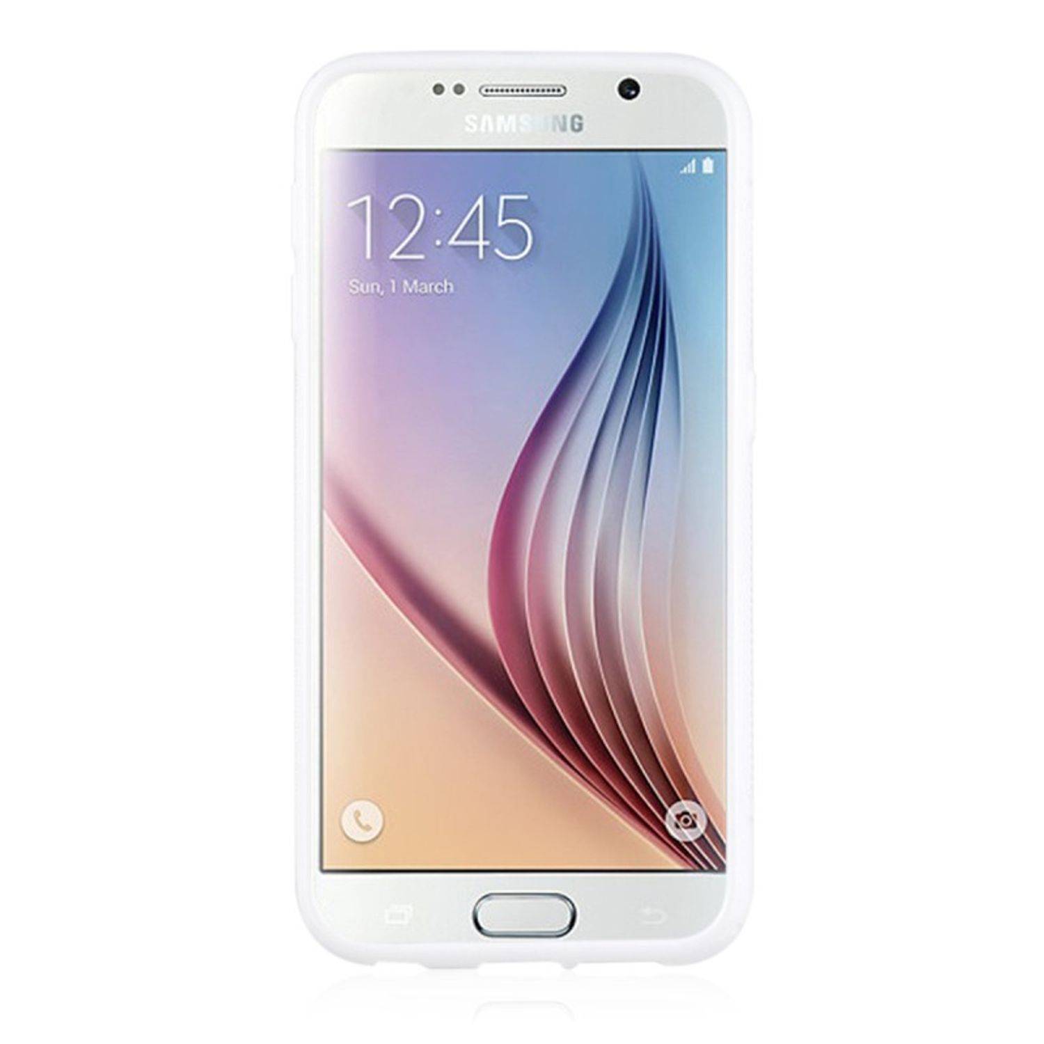 Samsung Galaxy S6 Handyhülle Backcover Rot