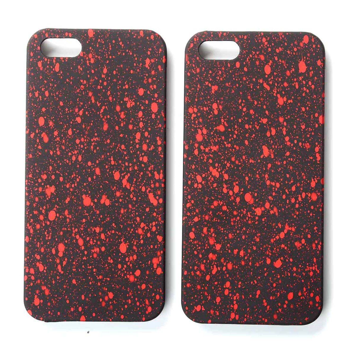 Apple iPhone 5 / 5s / SE Handyhülle Backcover Schwarz