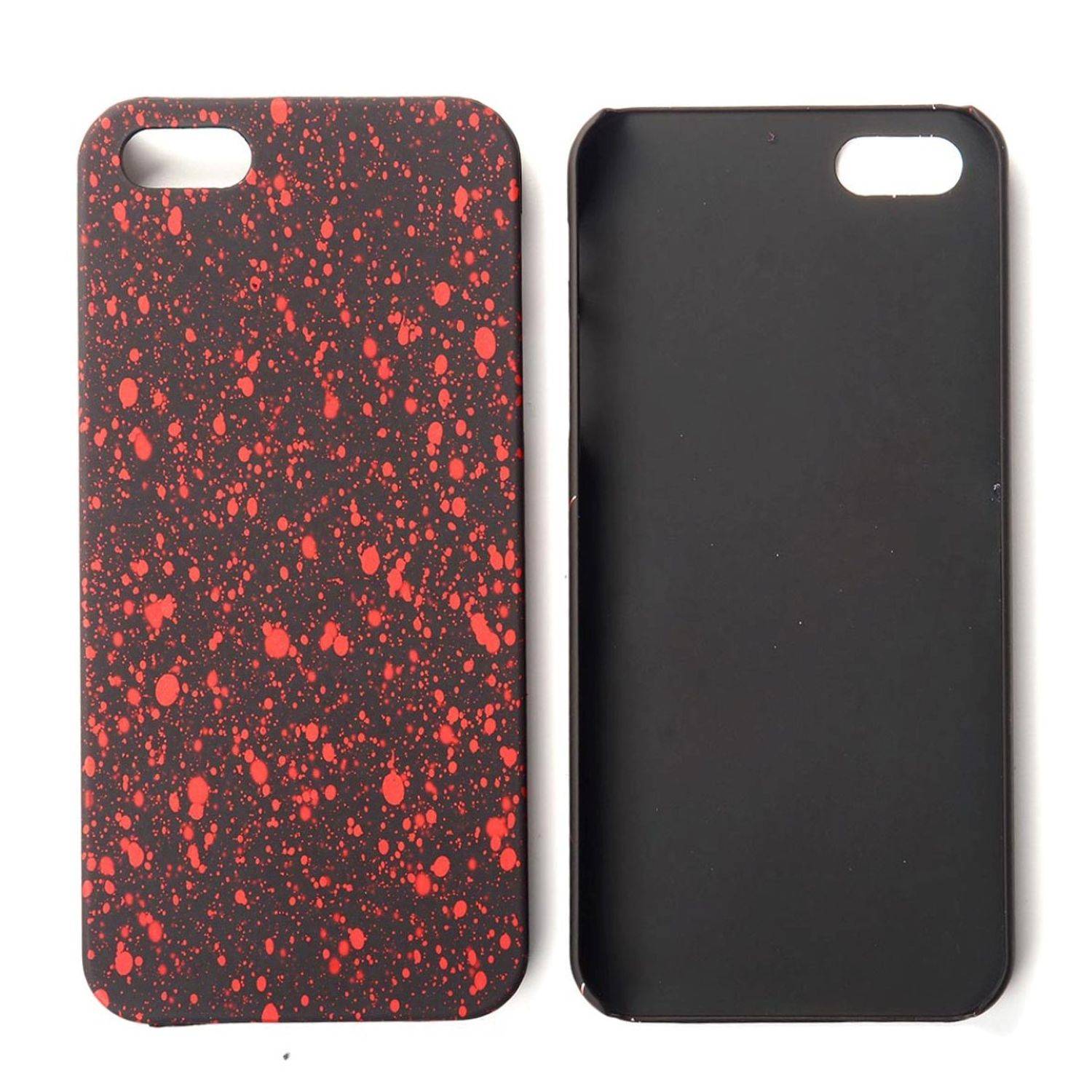 Apple iPhone 5 / 5s / SE Handyhülle Backcover Schwarz