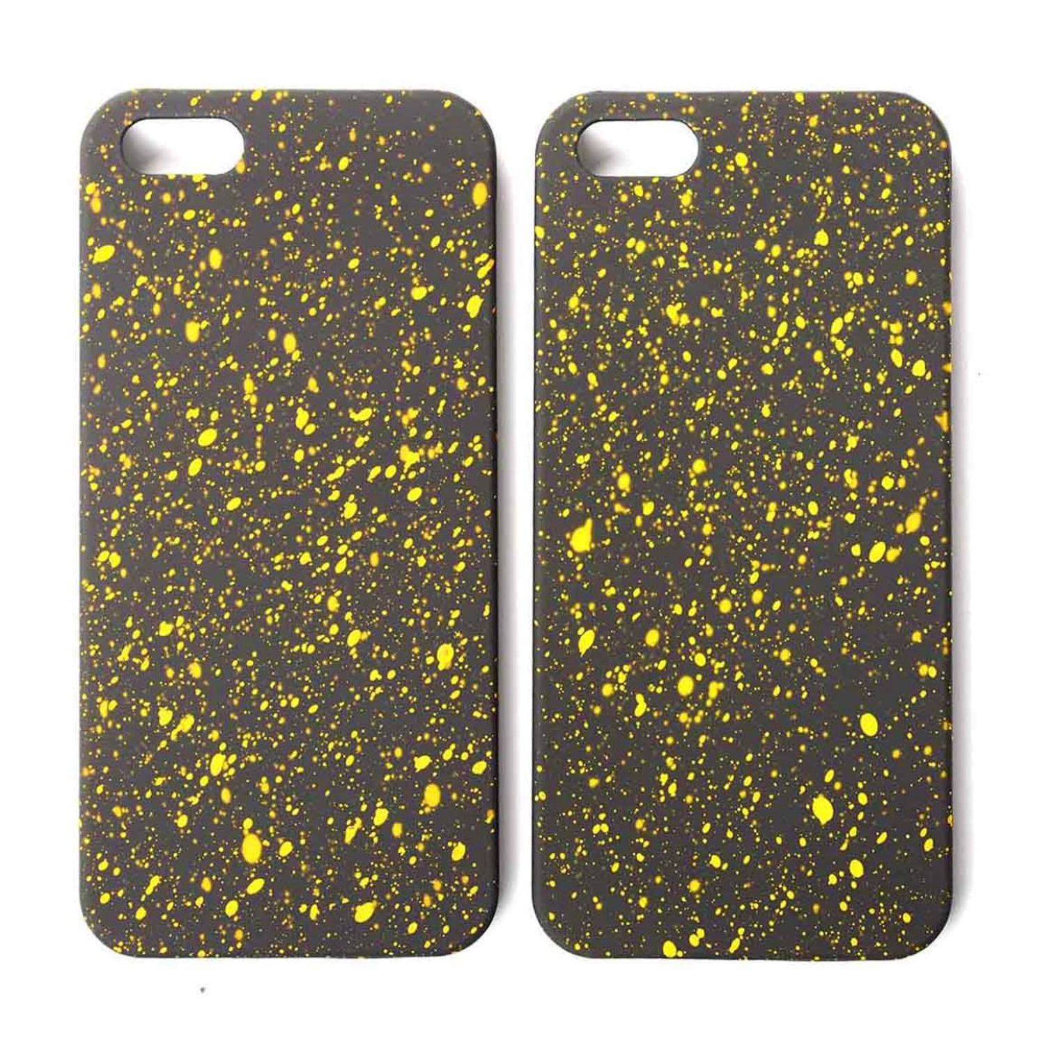 Apple iPhone 5 / 5s / SE Handyhülle Backcover Schwarz