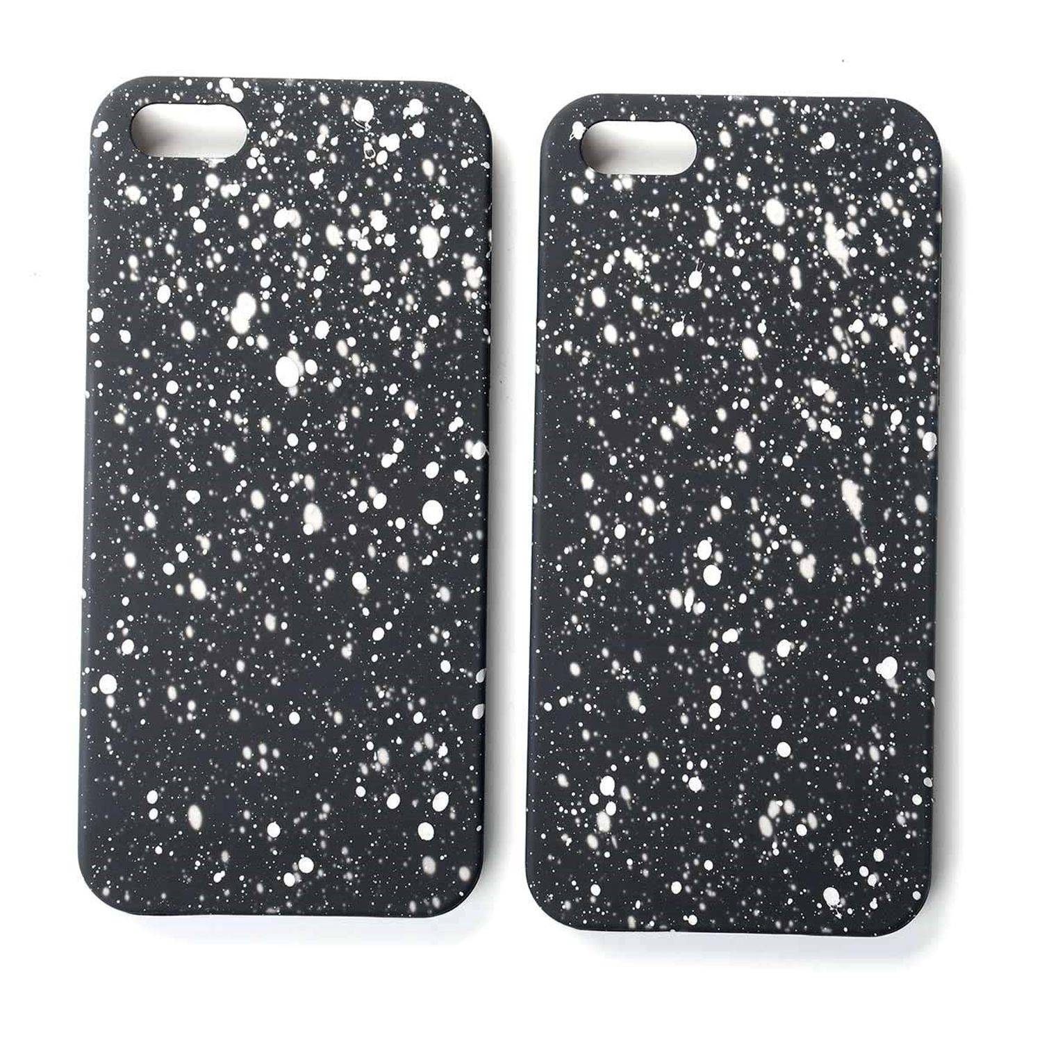 Apple iPhone 5 / 5s / SE Handyhülle Backcover Schwarz