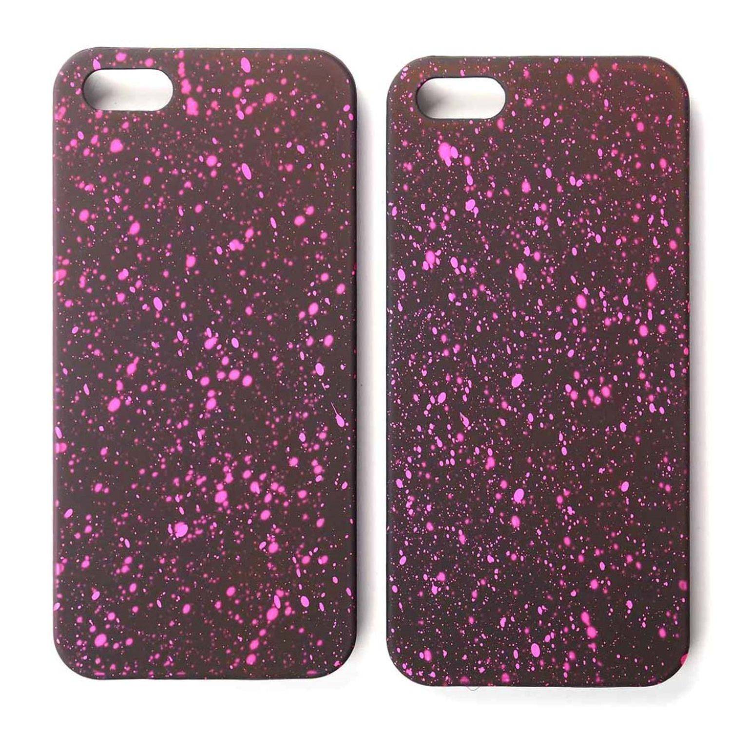 Apple iPhone 5 / 5s / SE Handyhülle Backcover Schwarz