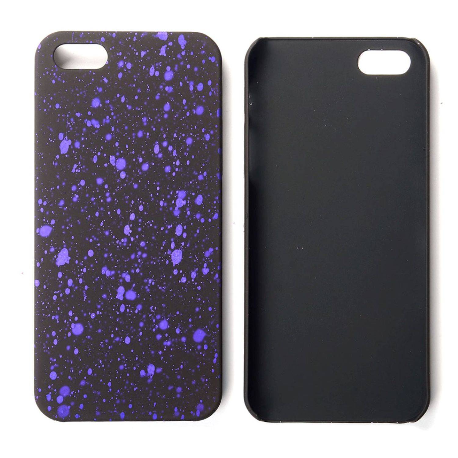 Apple iPhone 5 / 5s / SE Handyhülle Backcover Schwarz