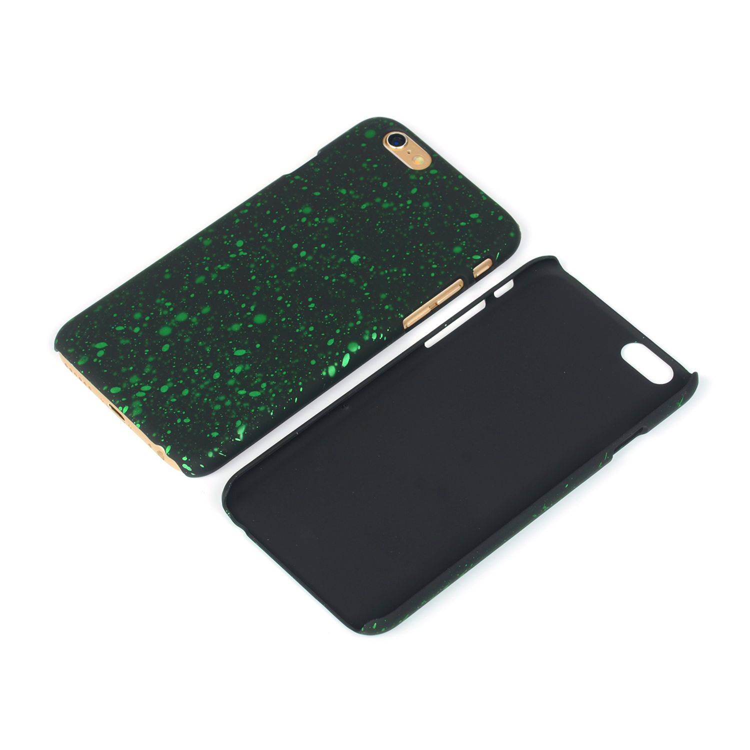 Apple iPhone 6 / 6s Handyhülle Backcover Schwarz