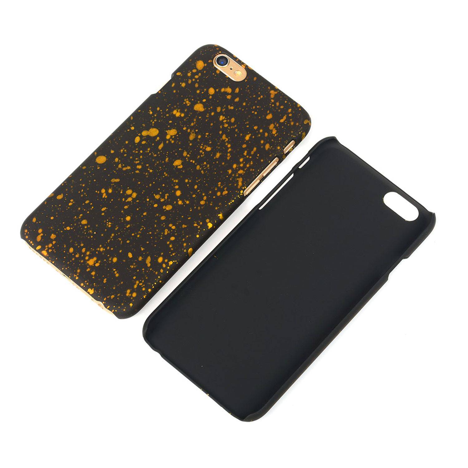 Apple iPhone 6 / 6s Handyhülle Backcover Schwarz