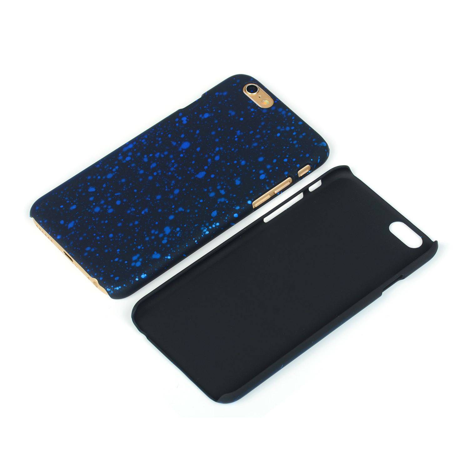 Apple iPhone 6 / 6s Handyhülle Backcover Schwarz