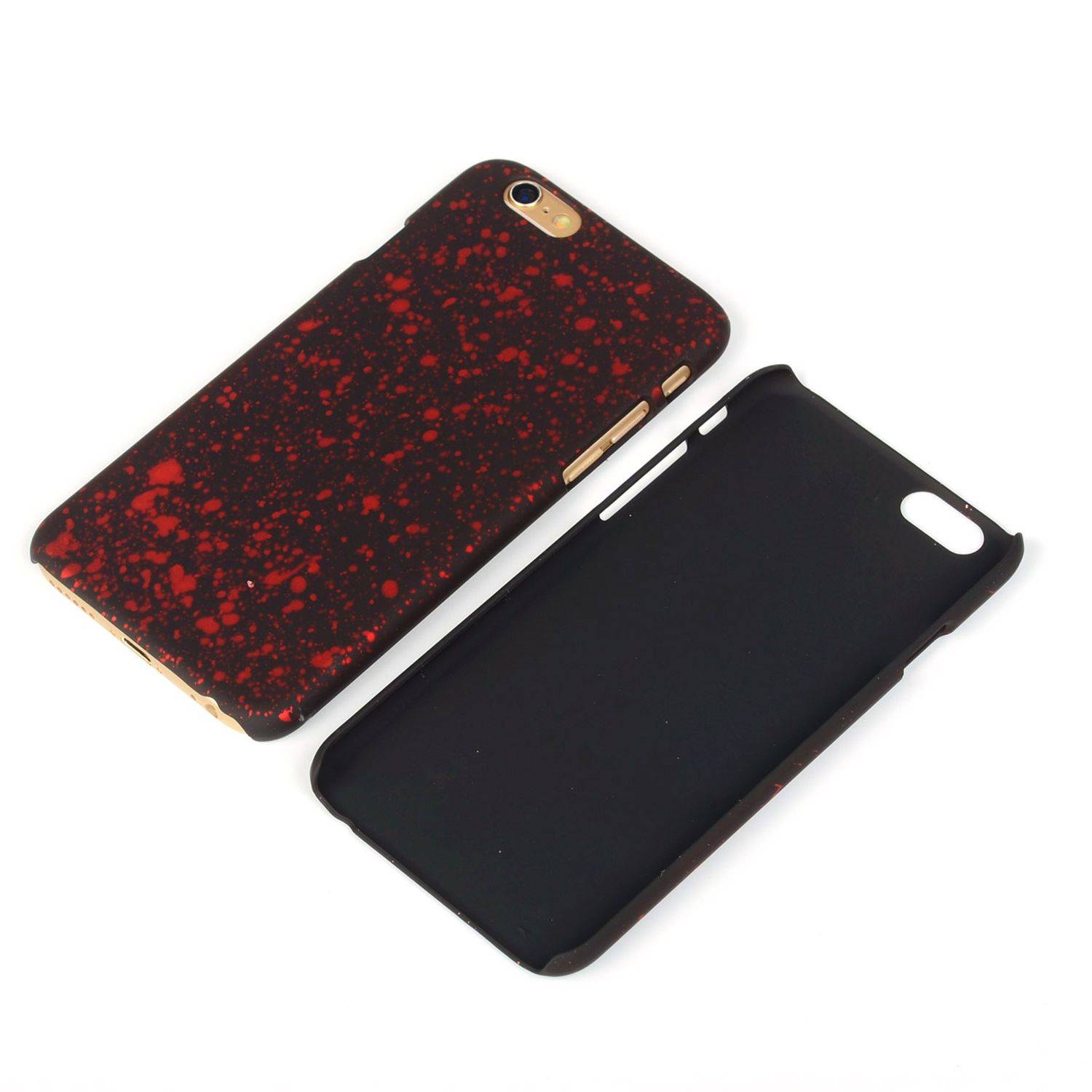Apple IPhone 6 Plus / 6s Plus Handyhülle Backcover Schwarz
