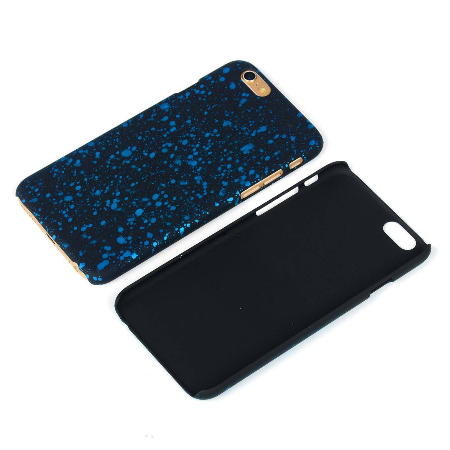 Apple IPhone 6 Plus / 6s Plus Handyhülle Backcover Schwarz