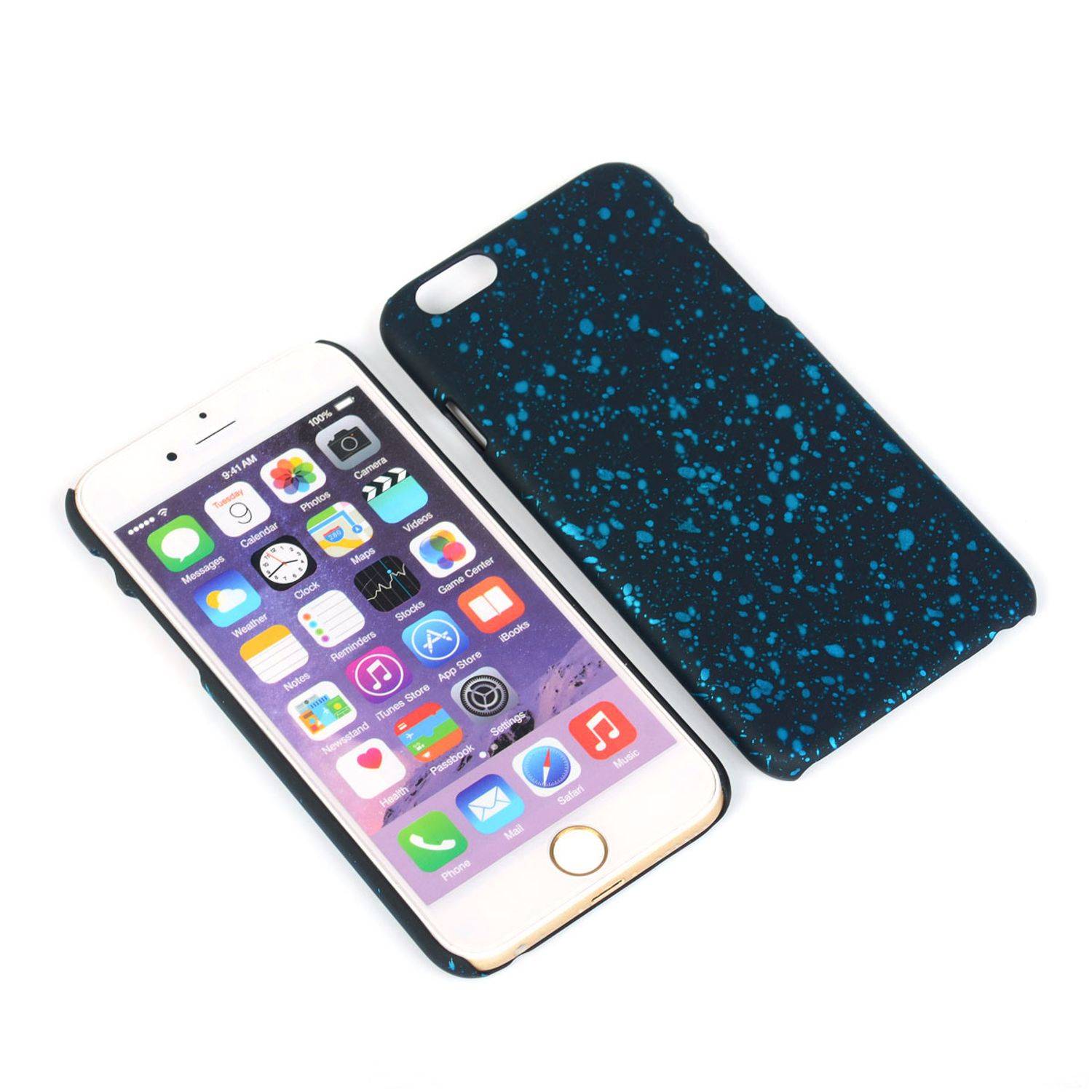 Apple IPhone 6 Plus / 6s Plus Handyhülle Backcover Schwarz