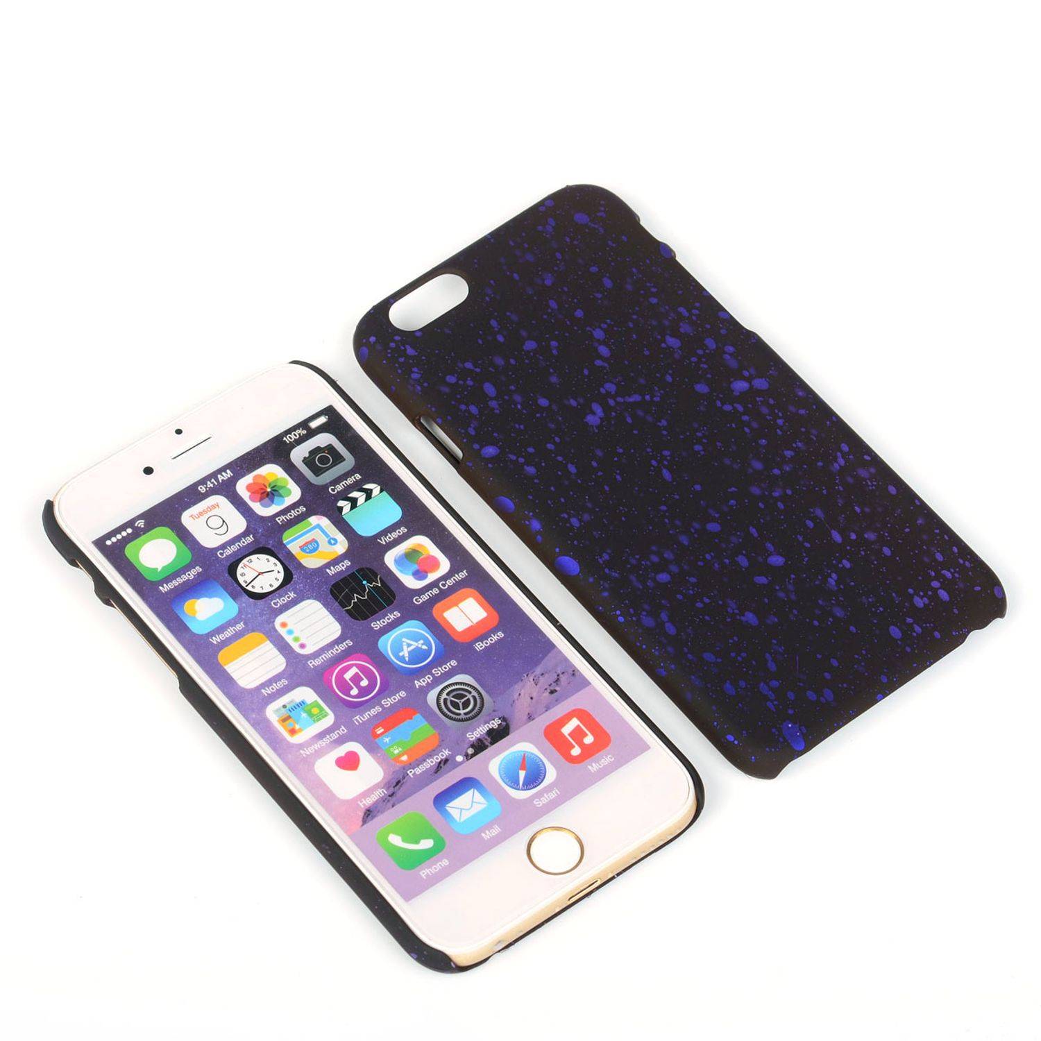 Apple IPhone 6 Plus / 6s Plus Handyhülle Backcover Schwarz