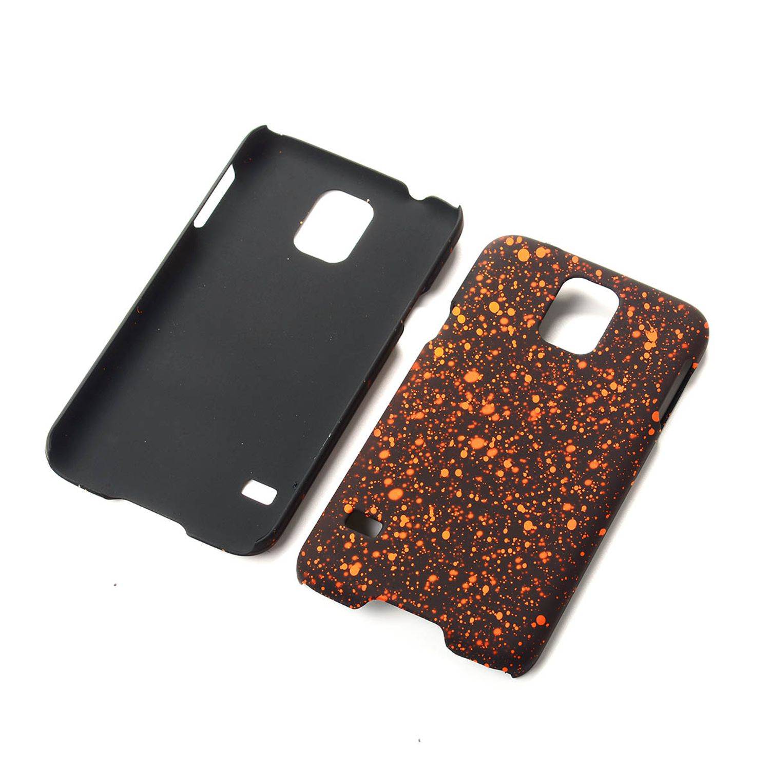 Samsung Galaxy S5 / S5 Neo Handyhülle Backcover Schwarz