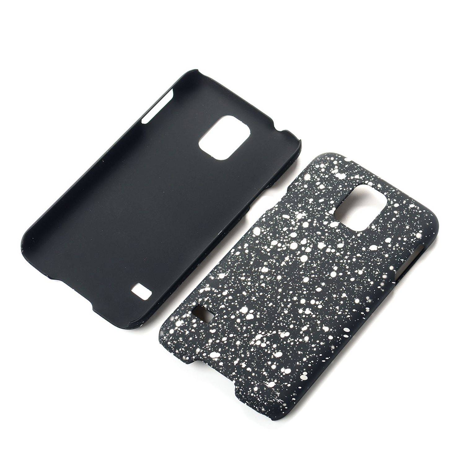 Samsung Galaxy S5 / S5 Neo Handyhülle Backcover Schwarz