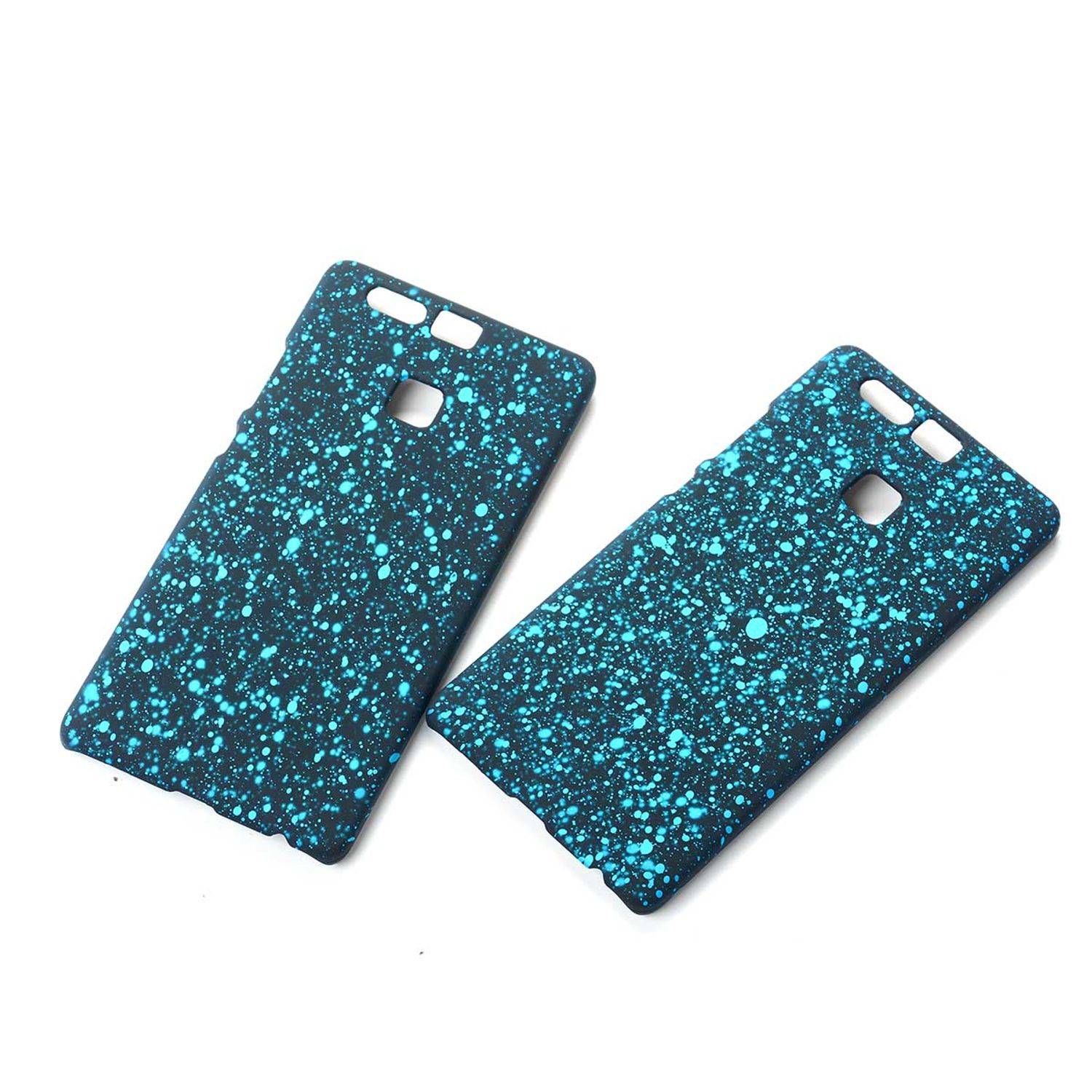 Huawei P9 Handyhülle Backcover Schwarz