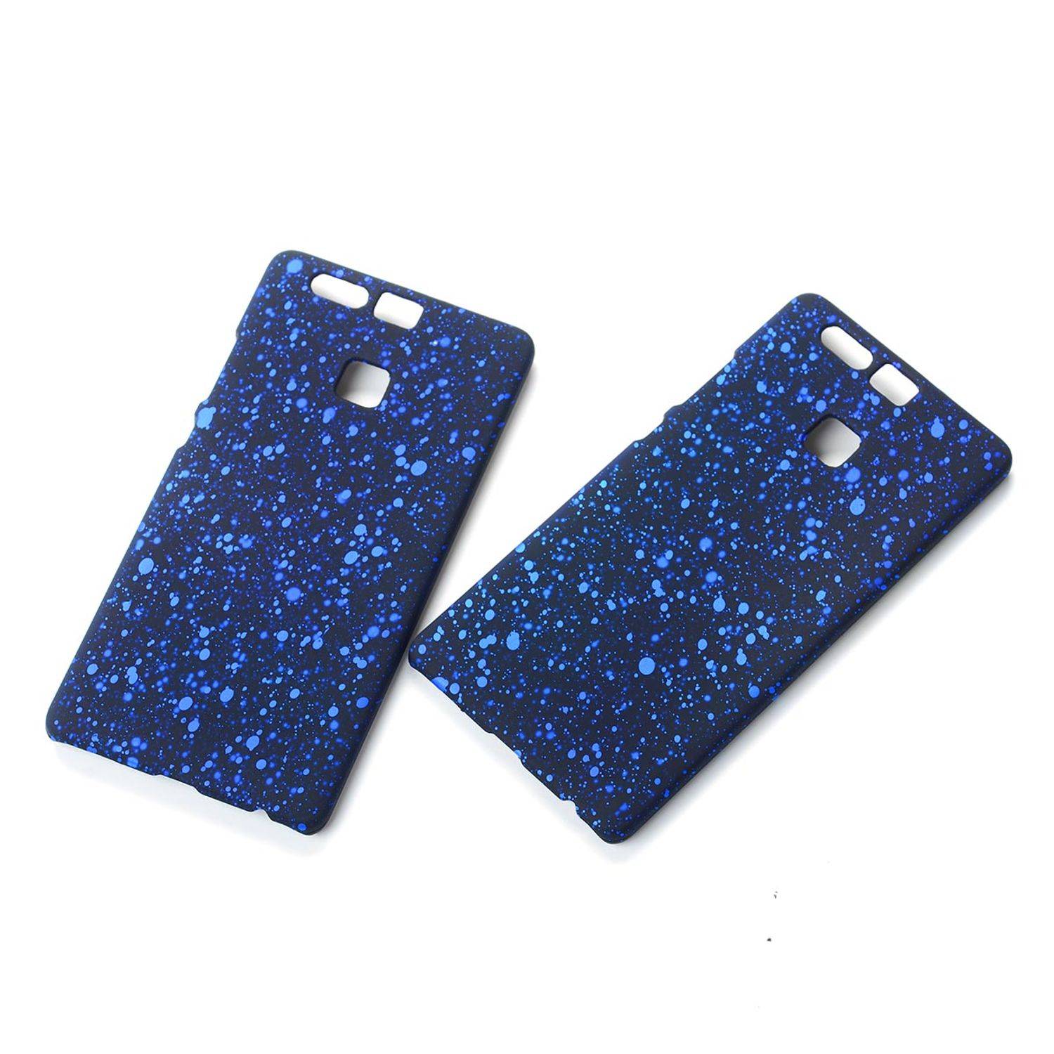 Huawei P9 Handyhülle Backcover Schwarz