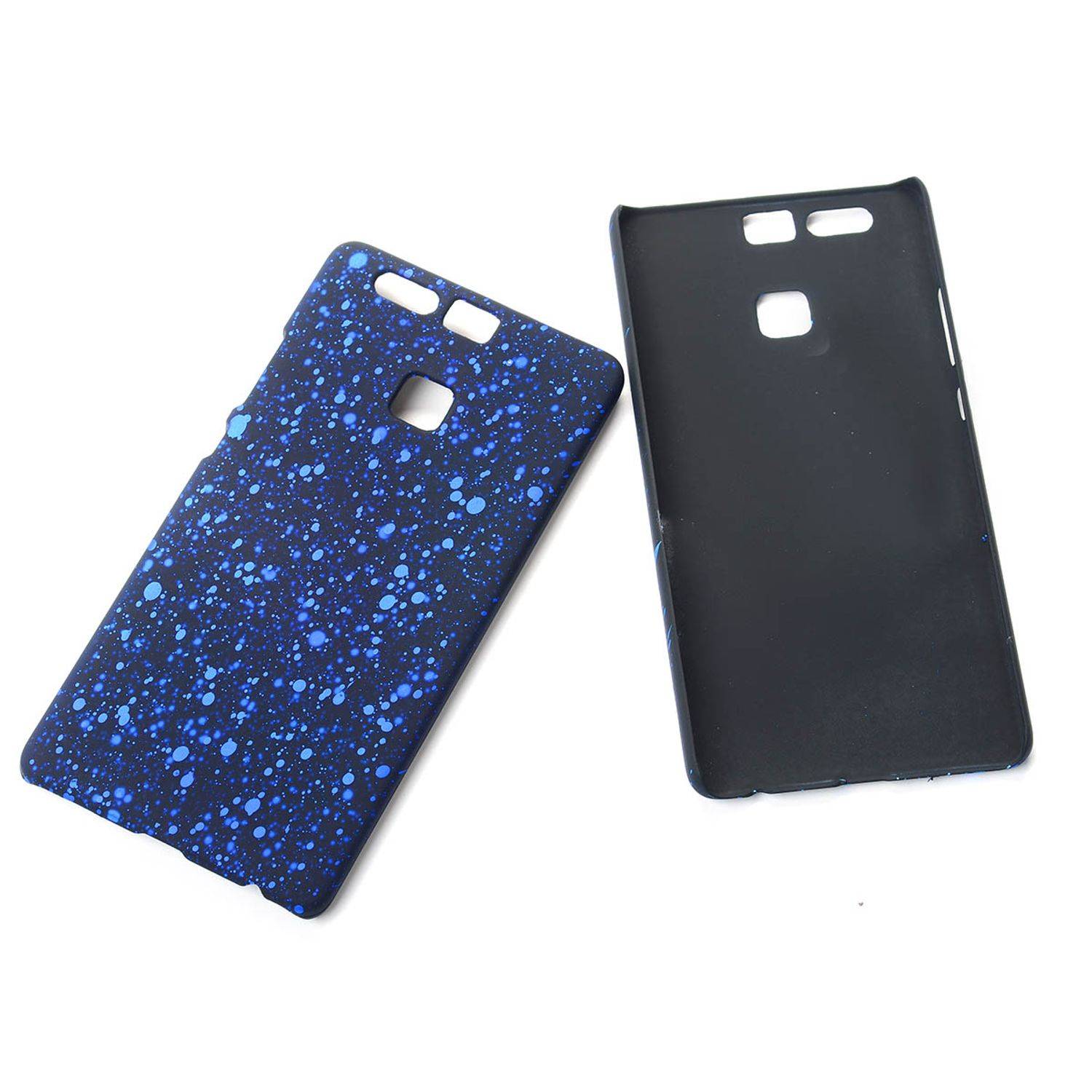 Huawei P9 Handyhülle Backcover Schwarz