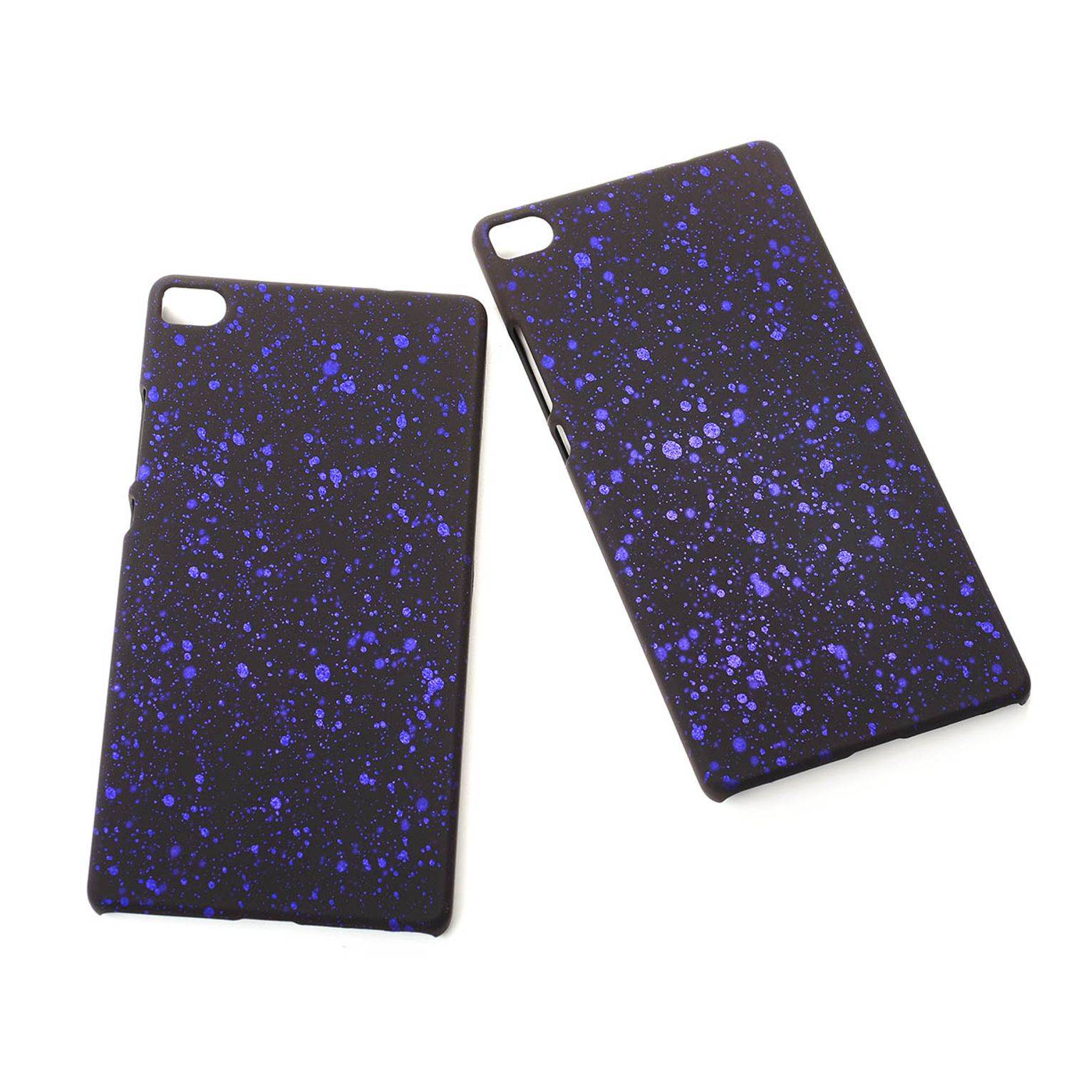 Huawei P8 Handyhülle Backcover Schwarz