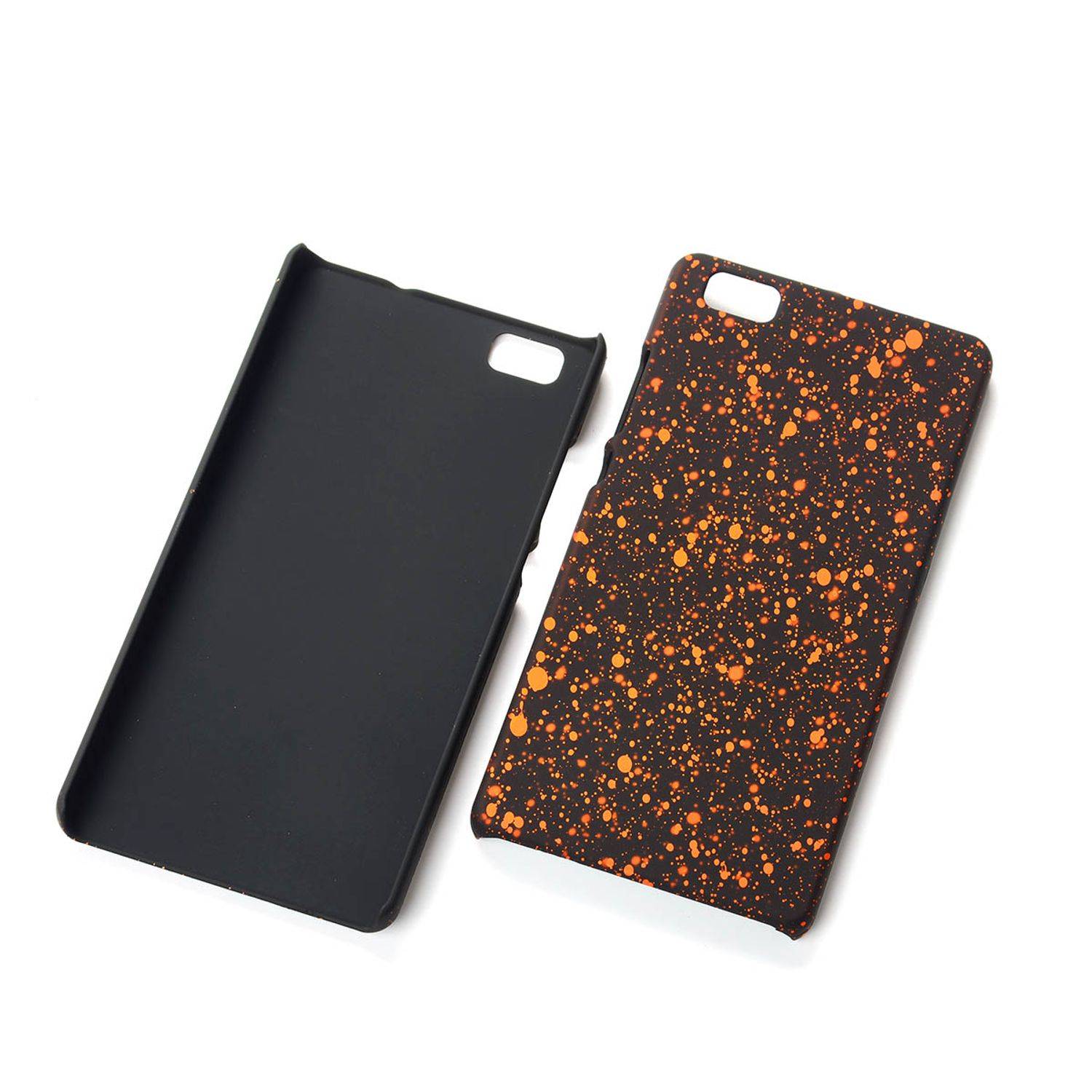 Huawei P8 Lite Handyhülle Backcover Schwarz