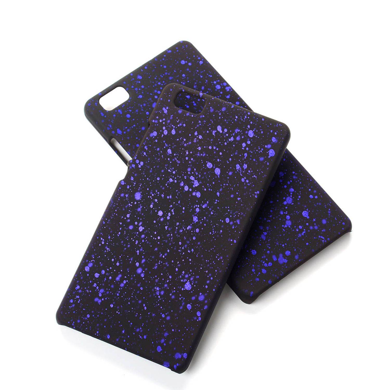 Huawei P8 Lite Handyhülle Backcover Schwarz