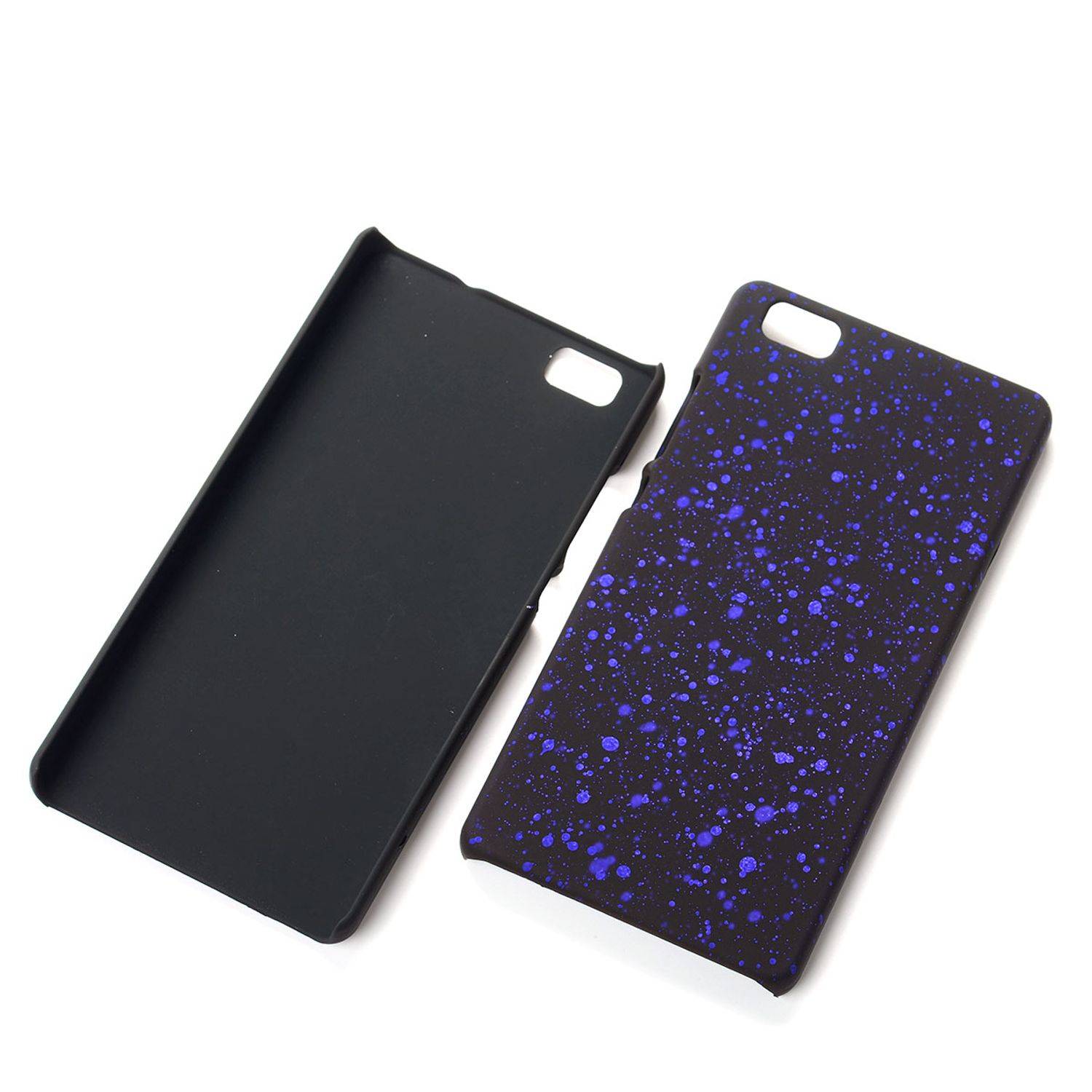 Huawei P8 Lite Handyhülle Backcover Schwarz