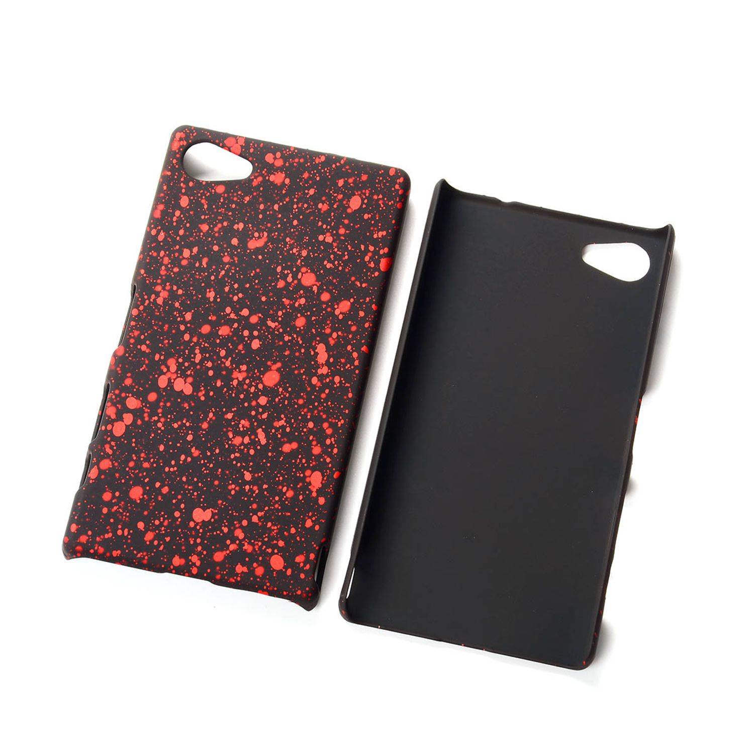 Sony Xperia Z5 Compact Handyhülle Backcover Schwarz