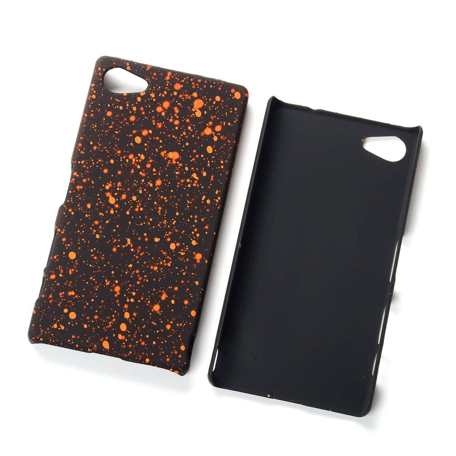 Sony Xperia Z5 Compact Handyhülle Backcover Schwarz