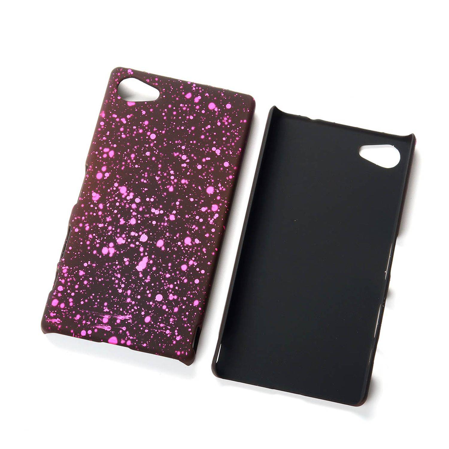 Sony Xperia Z5 Compact Handyhülle Backcover Schwarz