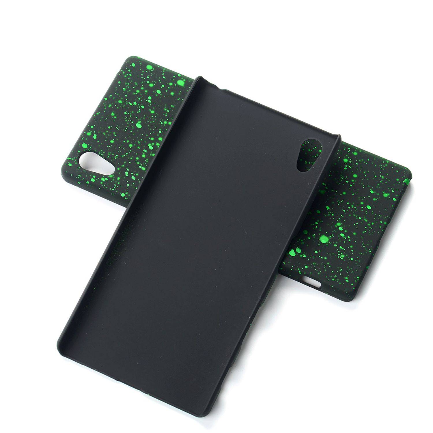 Sony Xperia Z5 Handyhülle Backcover Schwarz