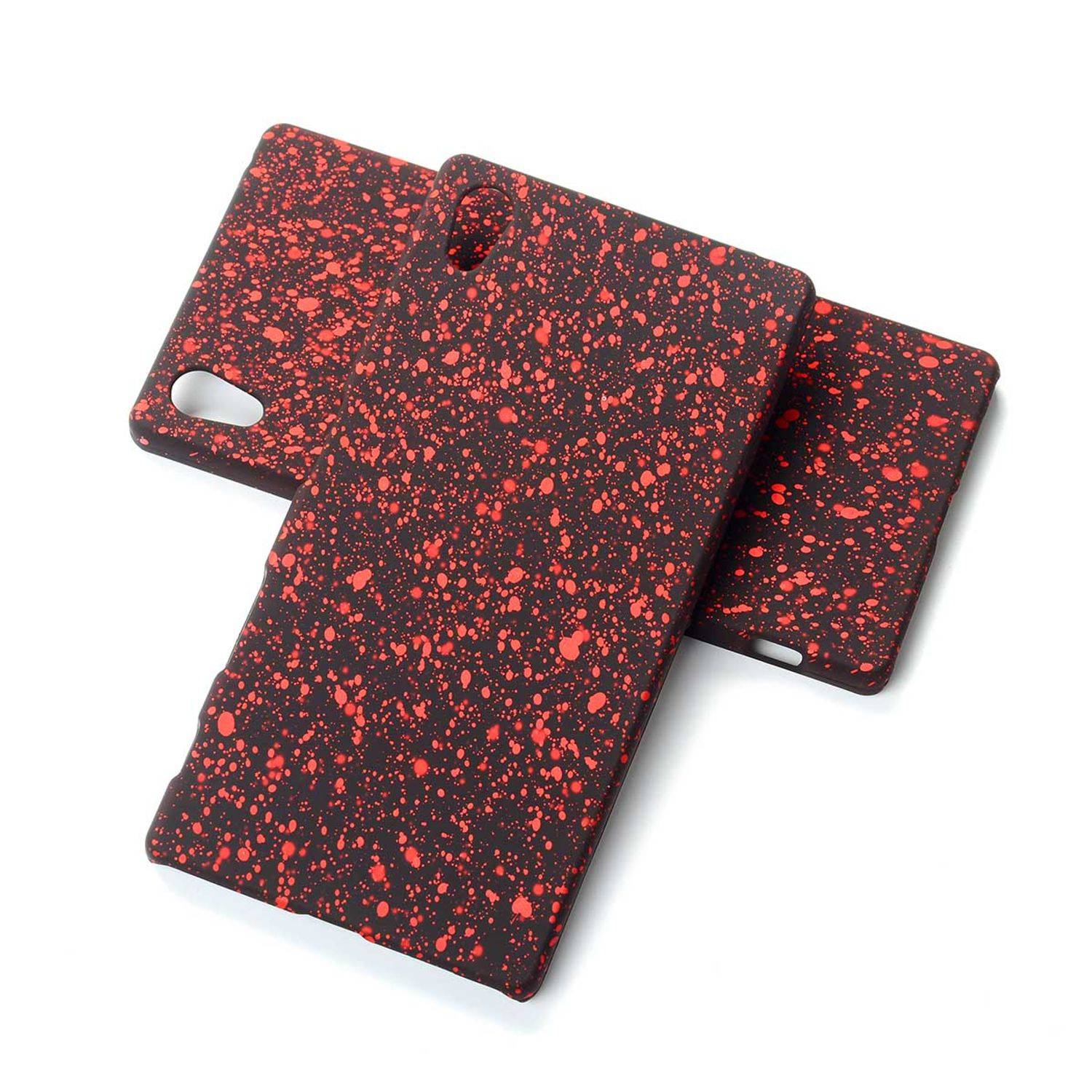 Sony Xperia Z5 Handyhülle Backcover Schwarz