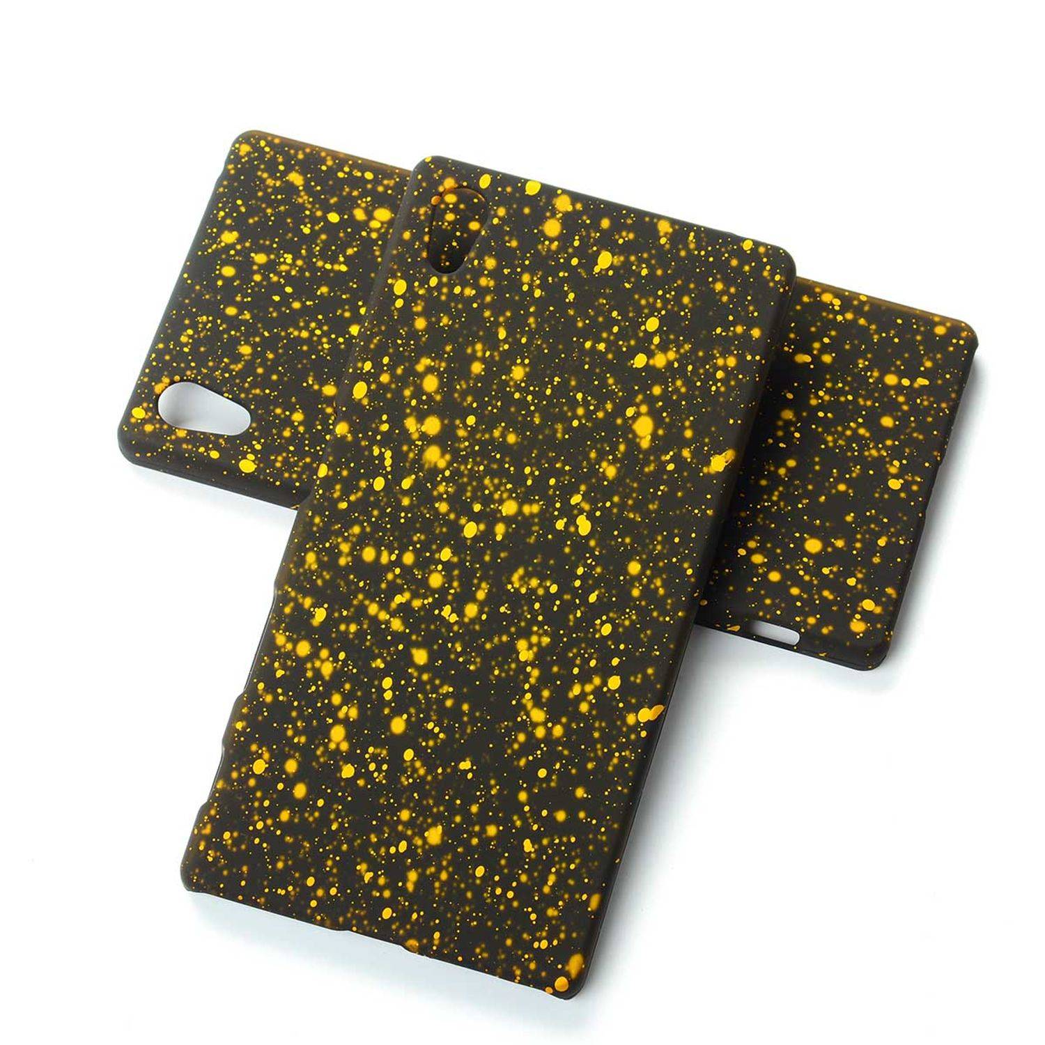 Sony Xperia Z5 Handyhülle Backcover Schwarz
