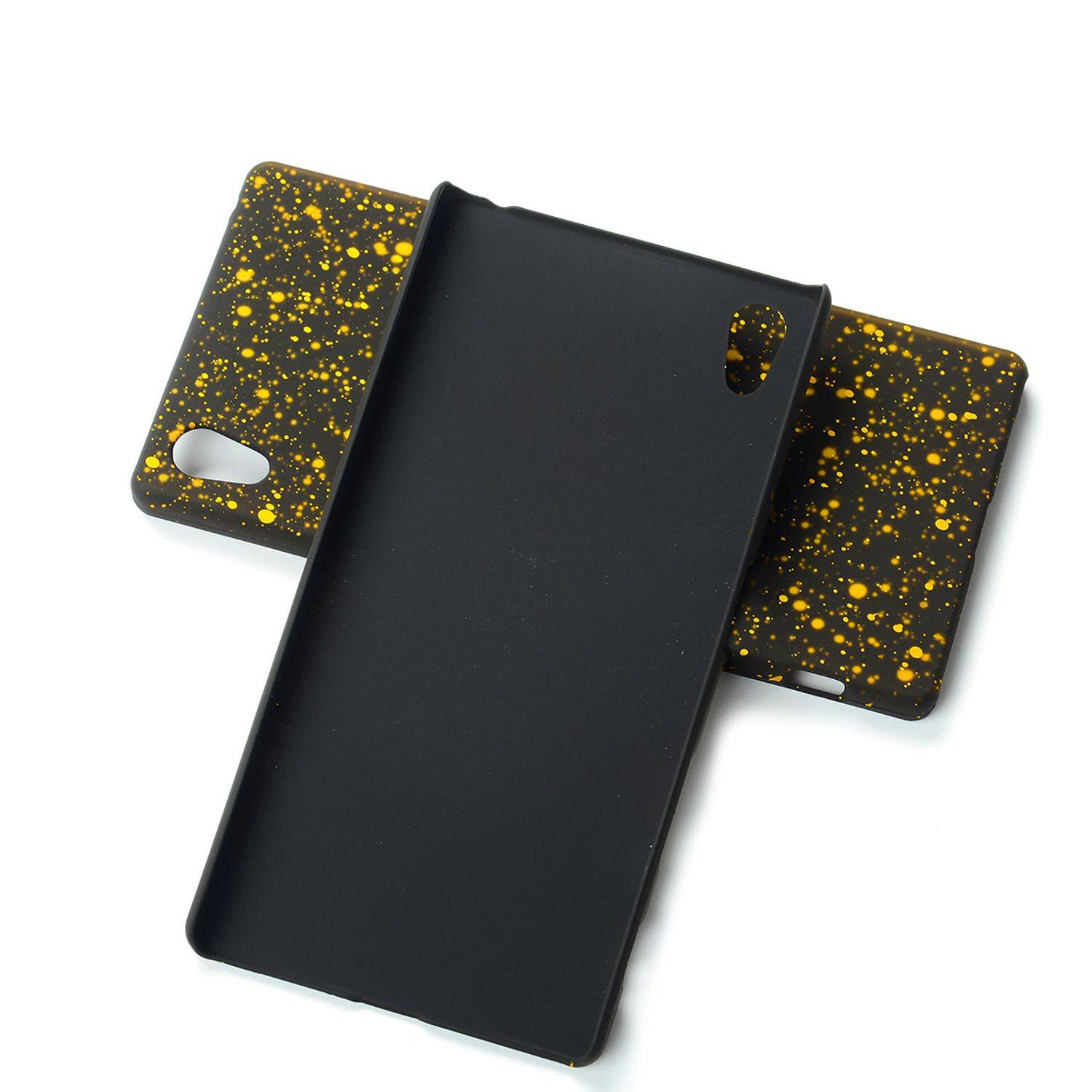 Sony Xperia Z5 Handyhülle Backcover Schwarz