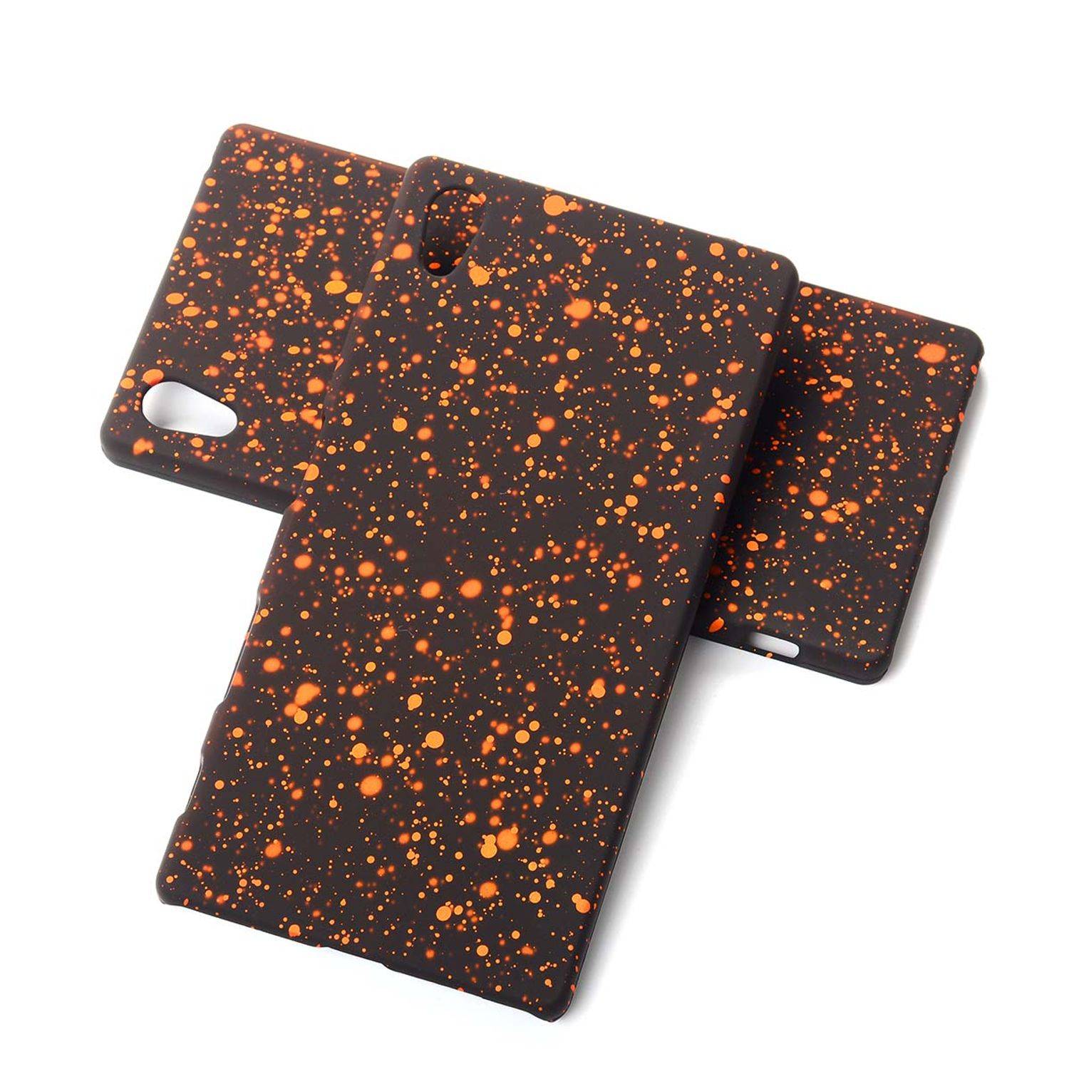 Sony Xperia Z5 Handyhülle Backcover Schwarz