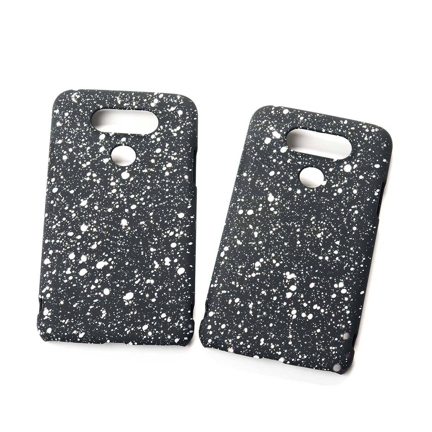 LG G5 Handyhülle Backcover Schwarz