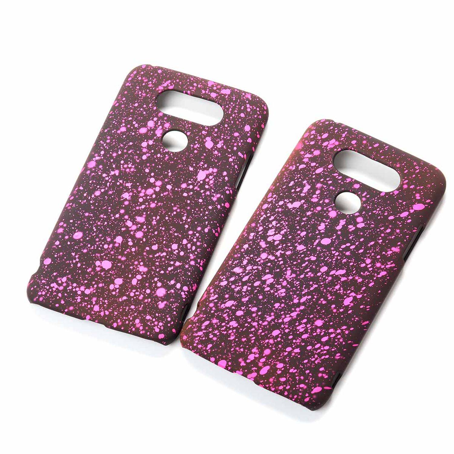 LG G5 Handyhülle Backcover Schwarz