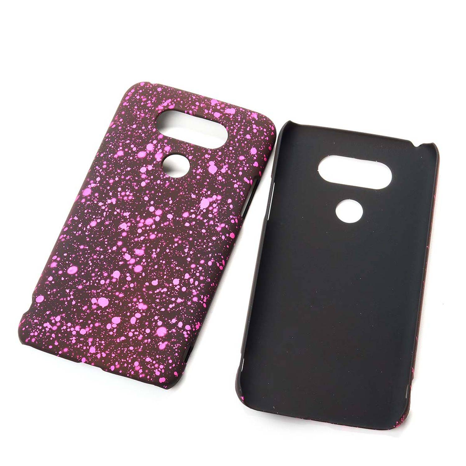 LG G5 Handyhülle Backcover Schwarz