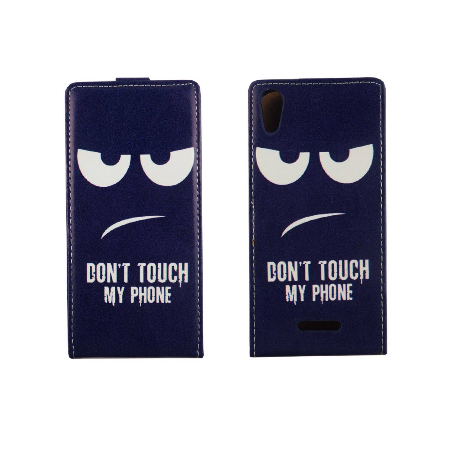 Wiko Lenny 4 Handyhülle Backcover Blau