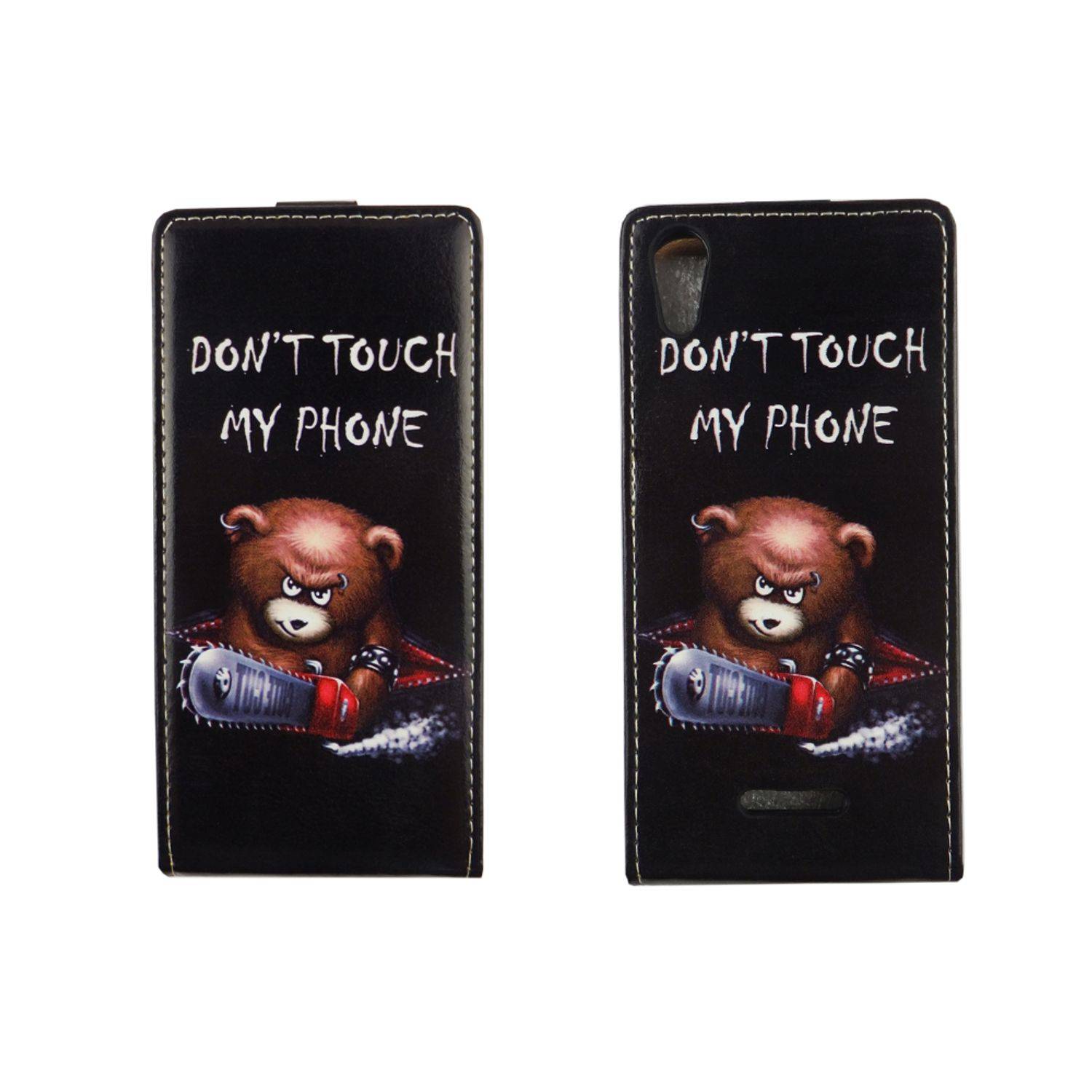 Wiko Lenny 4 Handyhülle Backcover Schwarz