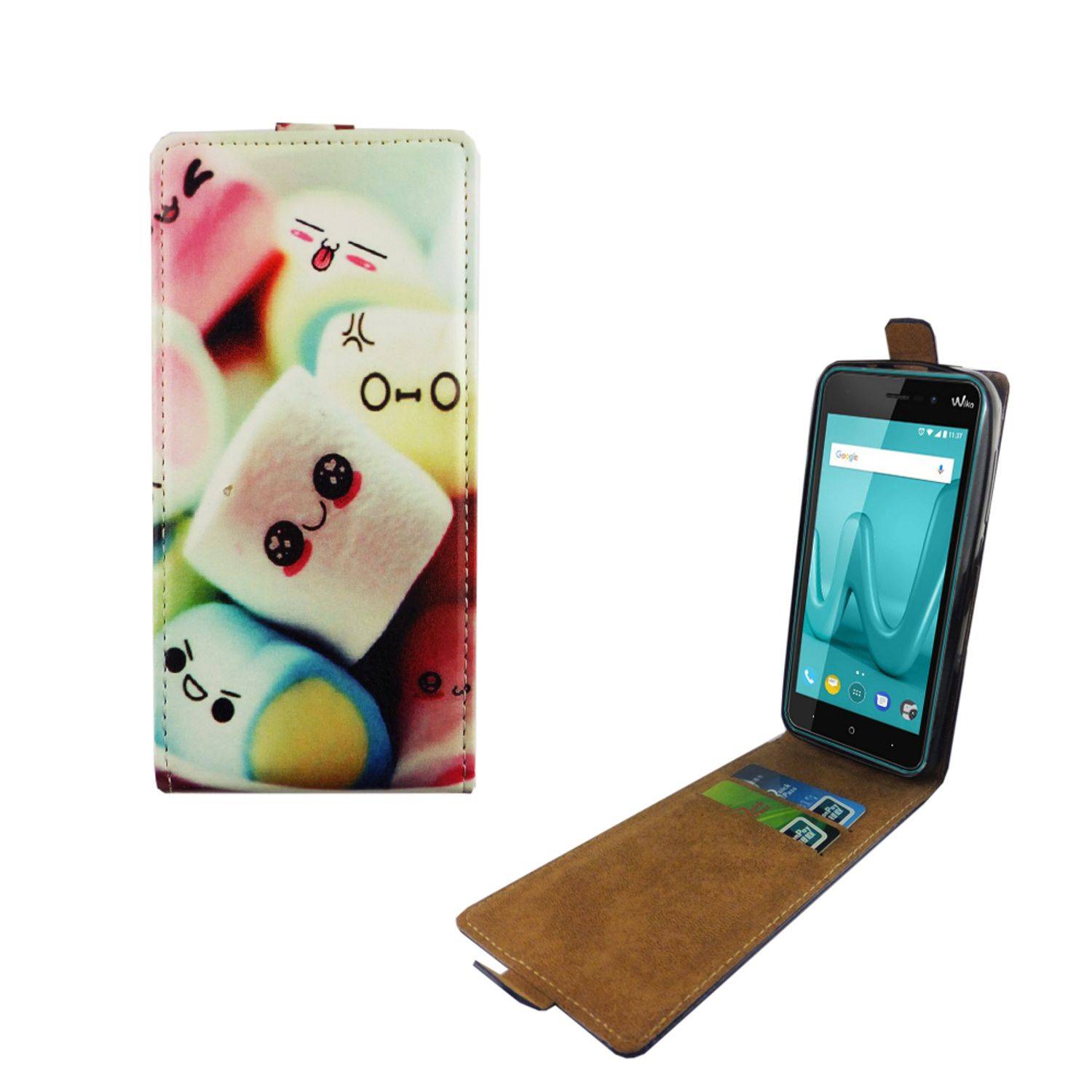 Wiko Lenny 4 Handyhülle Backcover Mehrfarbig