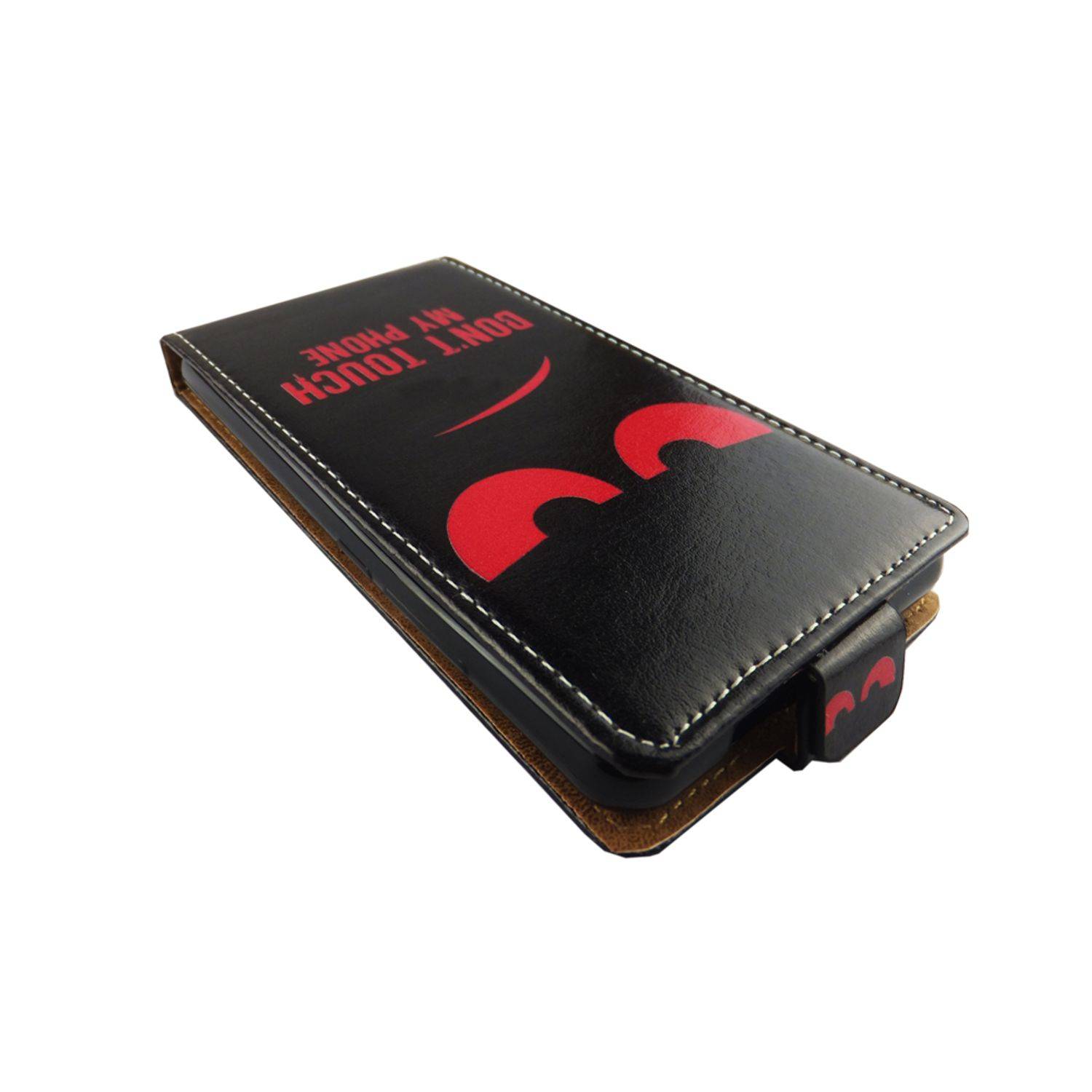 Wiko Lenny 4 Handyhülle Backcover Schwarz