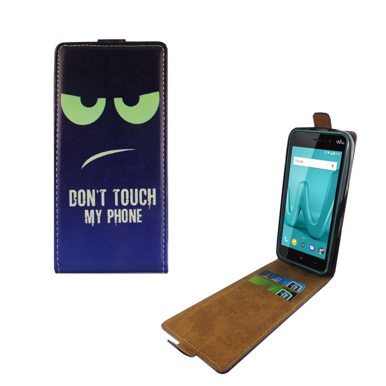 Wiko Lenny 4 Handyhülle Backcover Blau