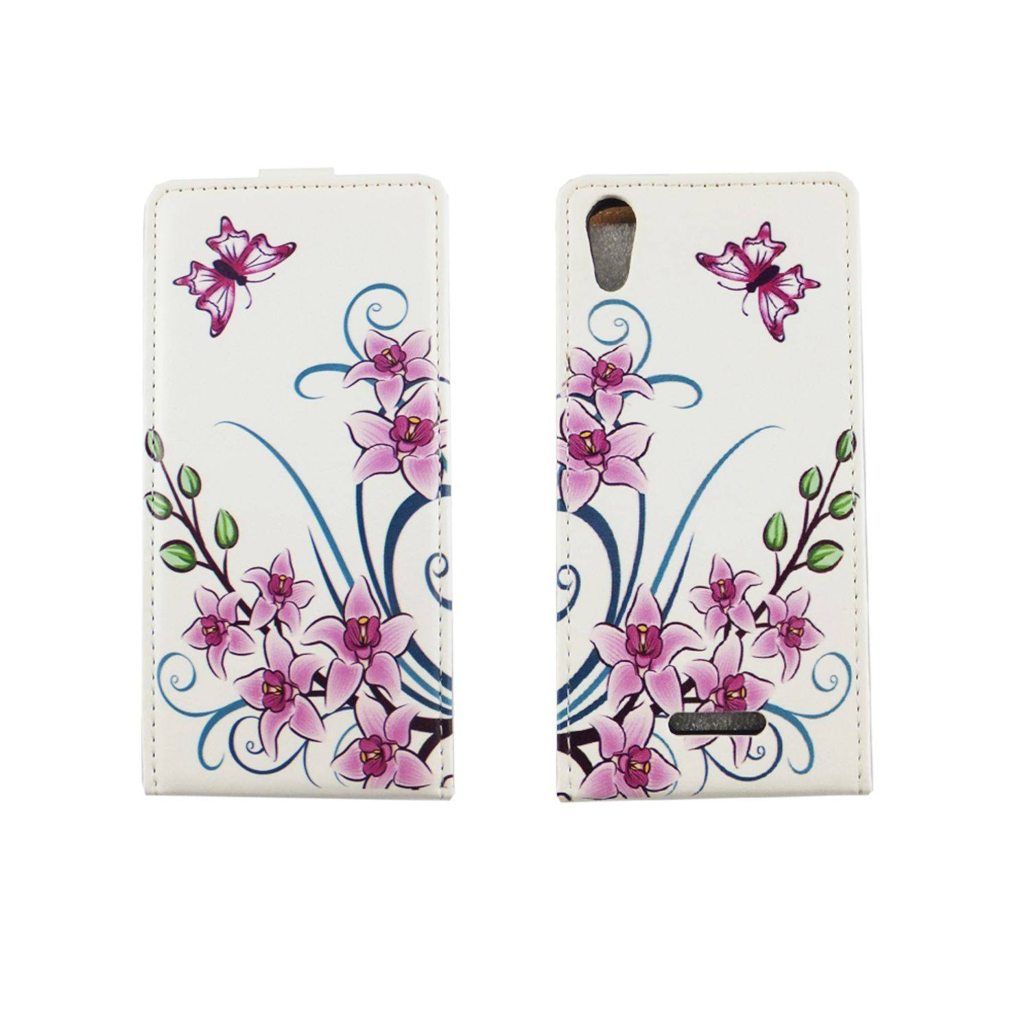Wiko Lenny 4 Handyhülle Backcover Weiß