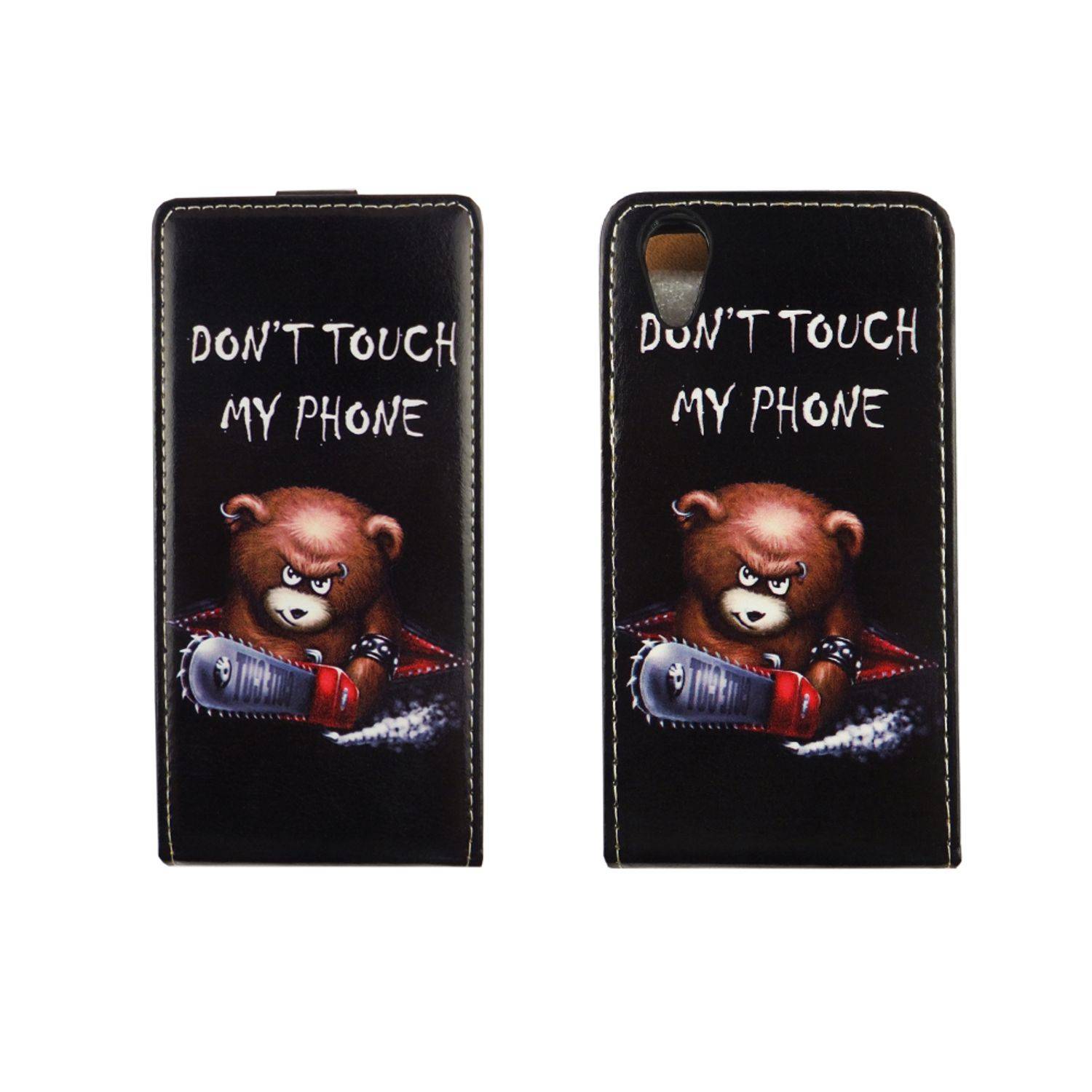 Wiko Sunny 2 Handyhülle Backcover Schwarz