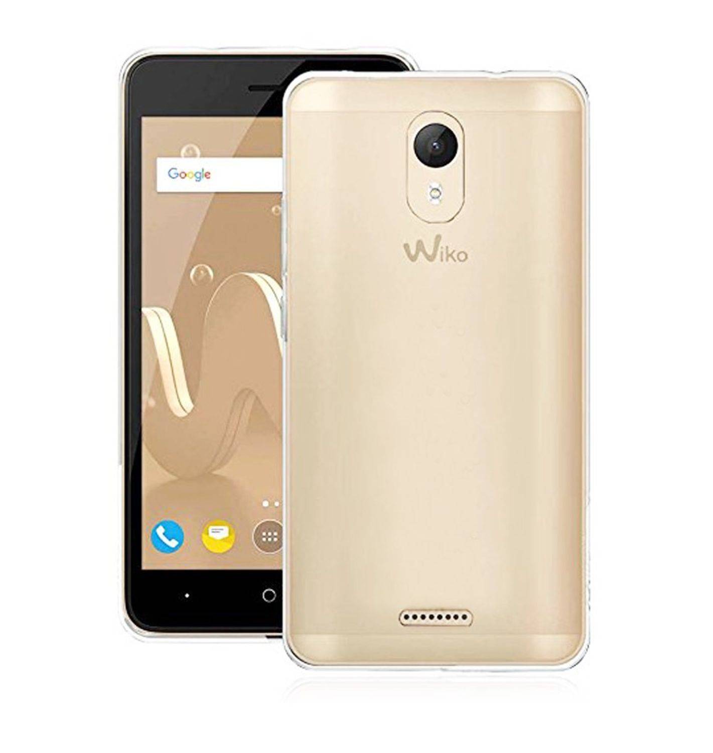 Wiko Jerry 2 Handyhülle Bumper Backcover Transparent