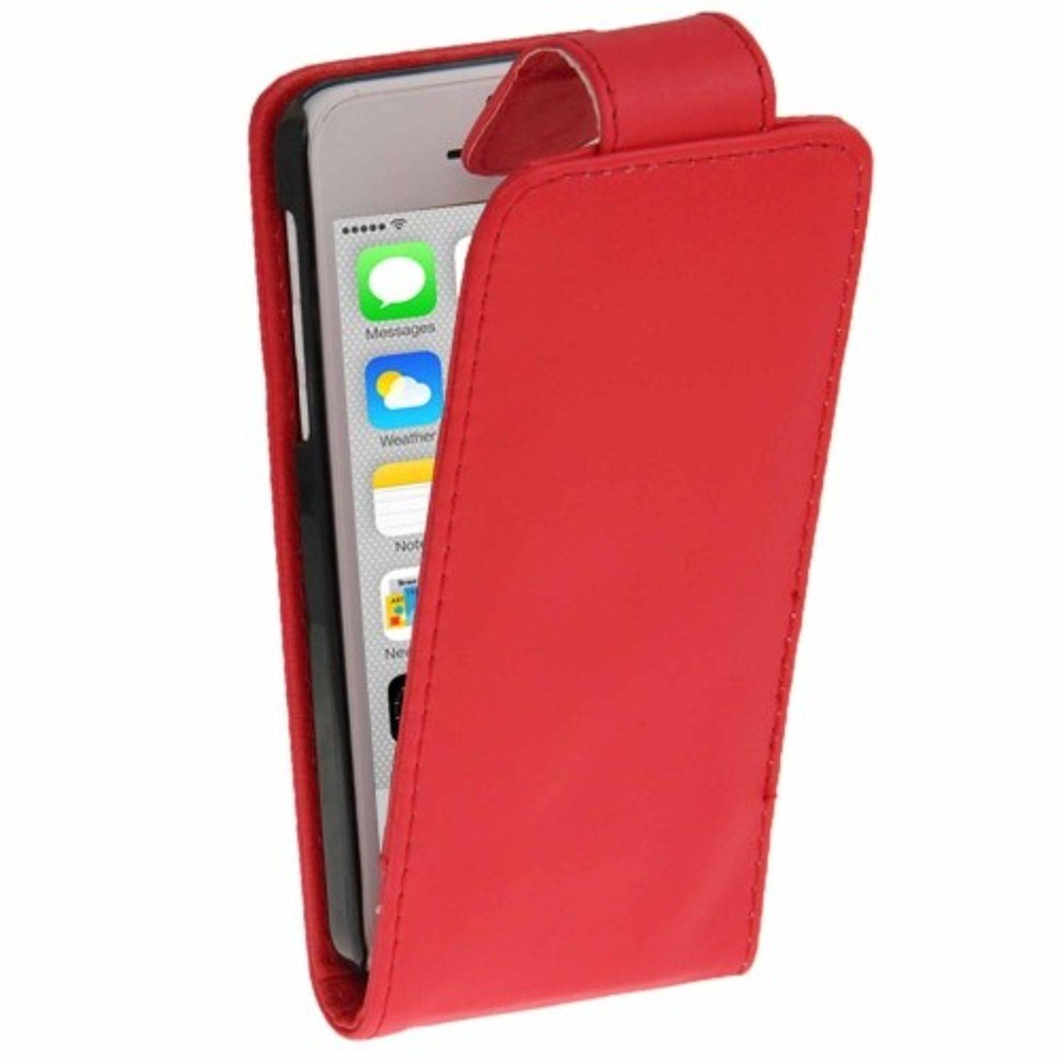 Apple iPhone 5c Handyhülle Backcover Rot