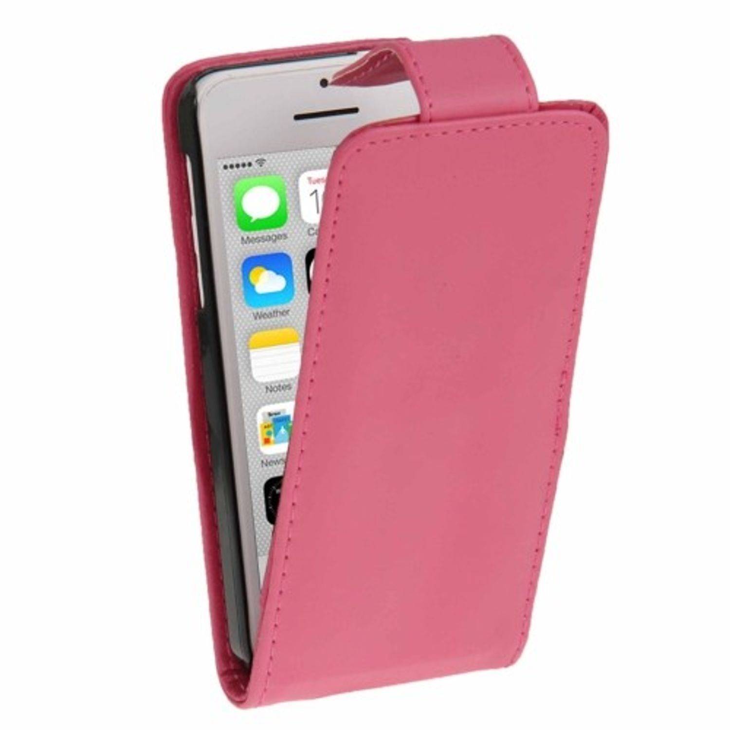 Apple iPhone 5c Handyhülle Backcover Rosa